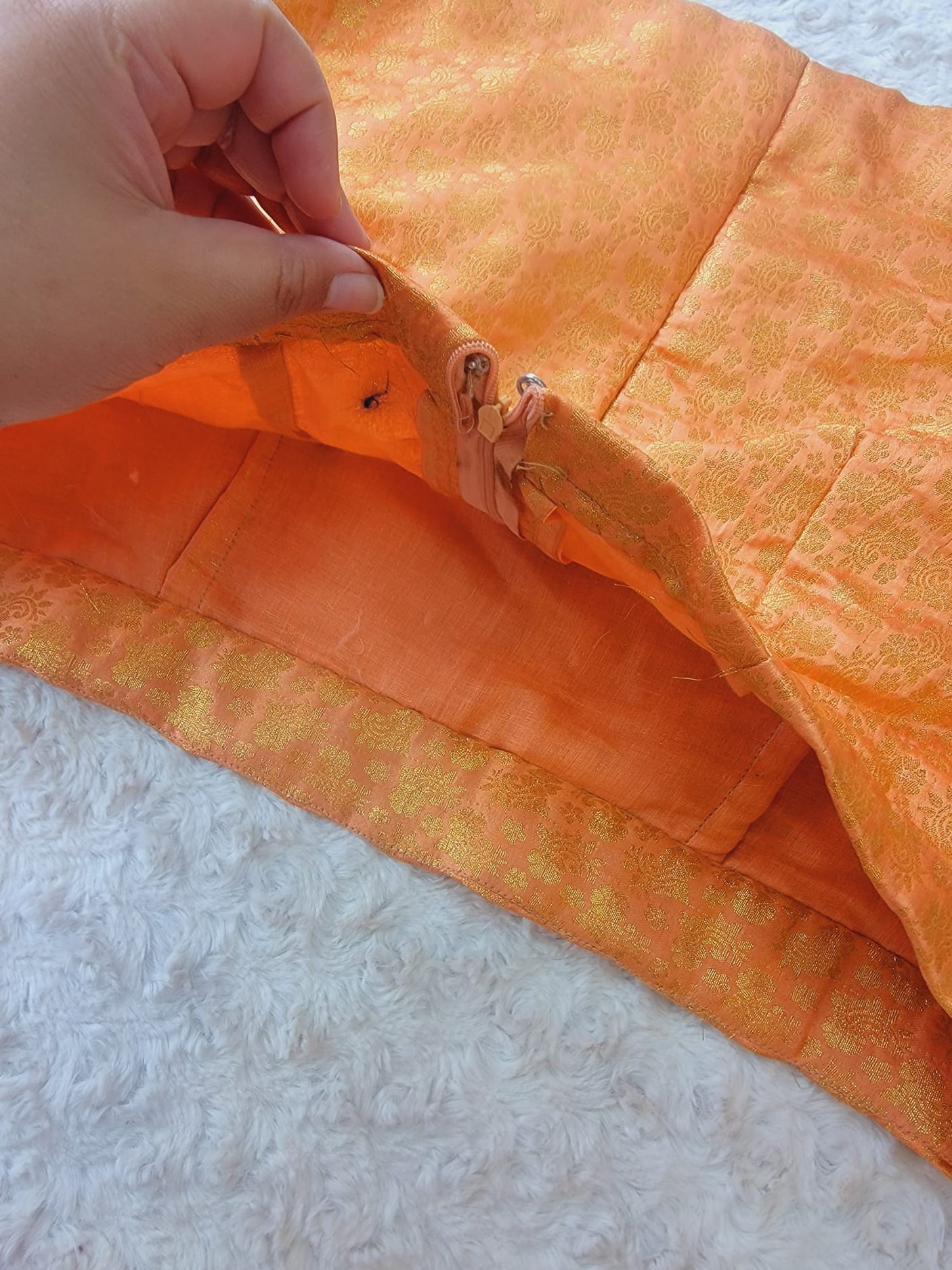 Pure soft silk benarosi blouse with full inner