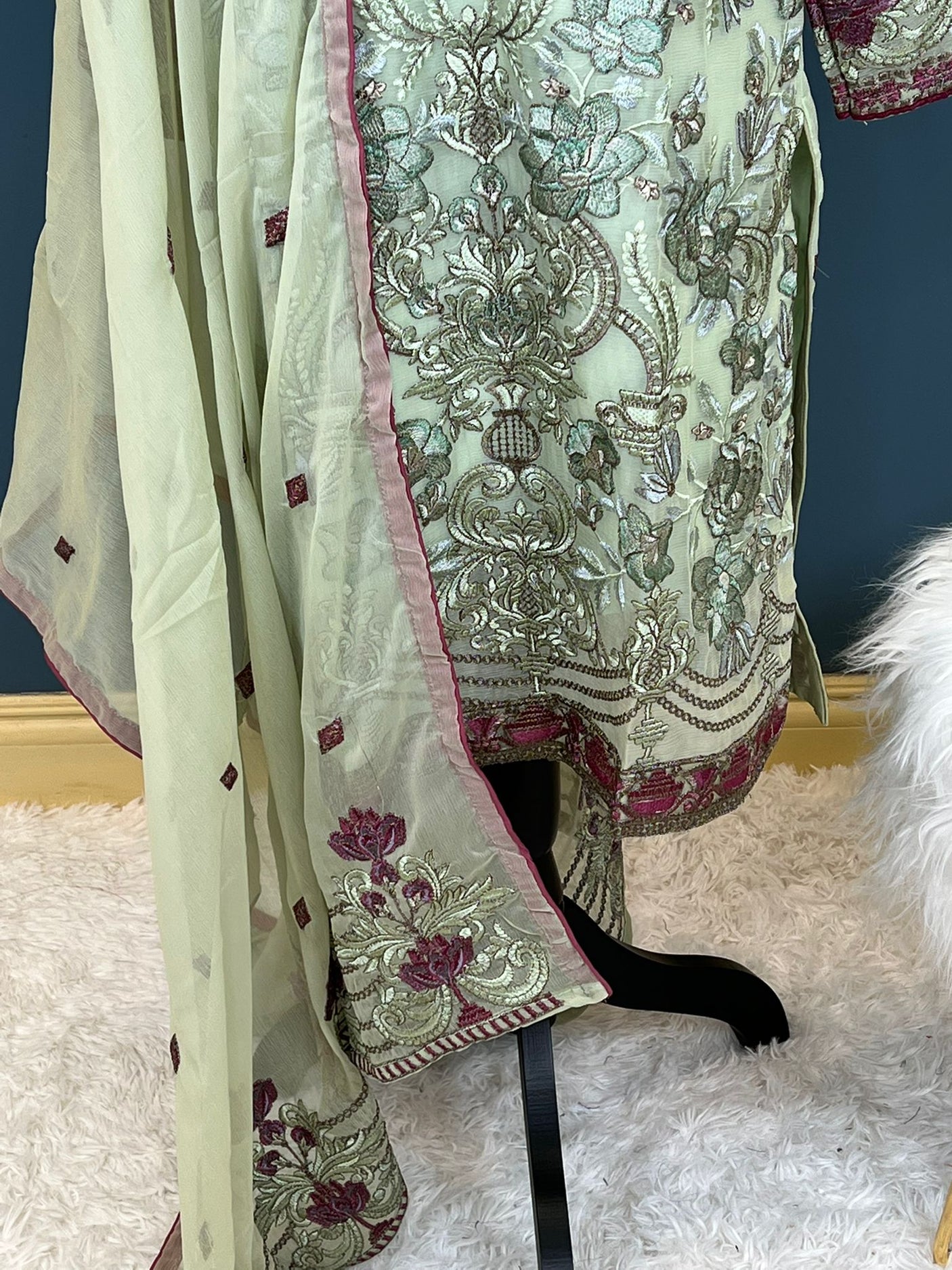 Pakistani Embroidered Party wear Ready To Ship