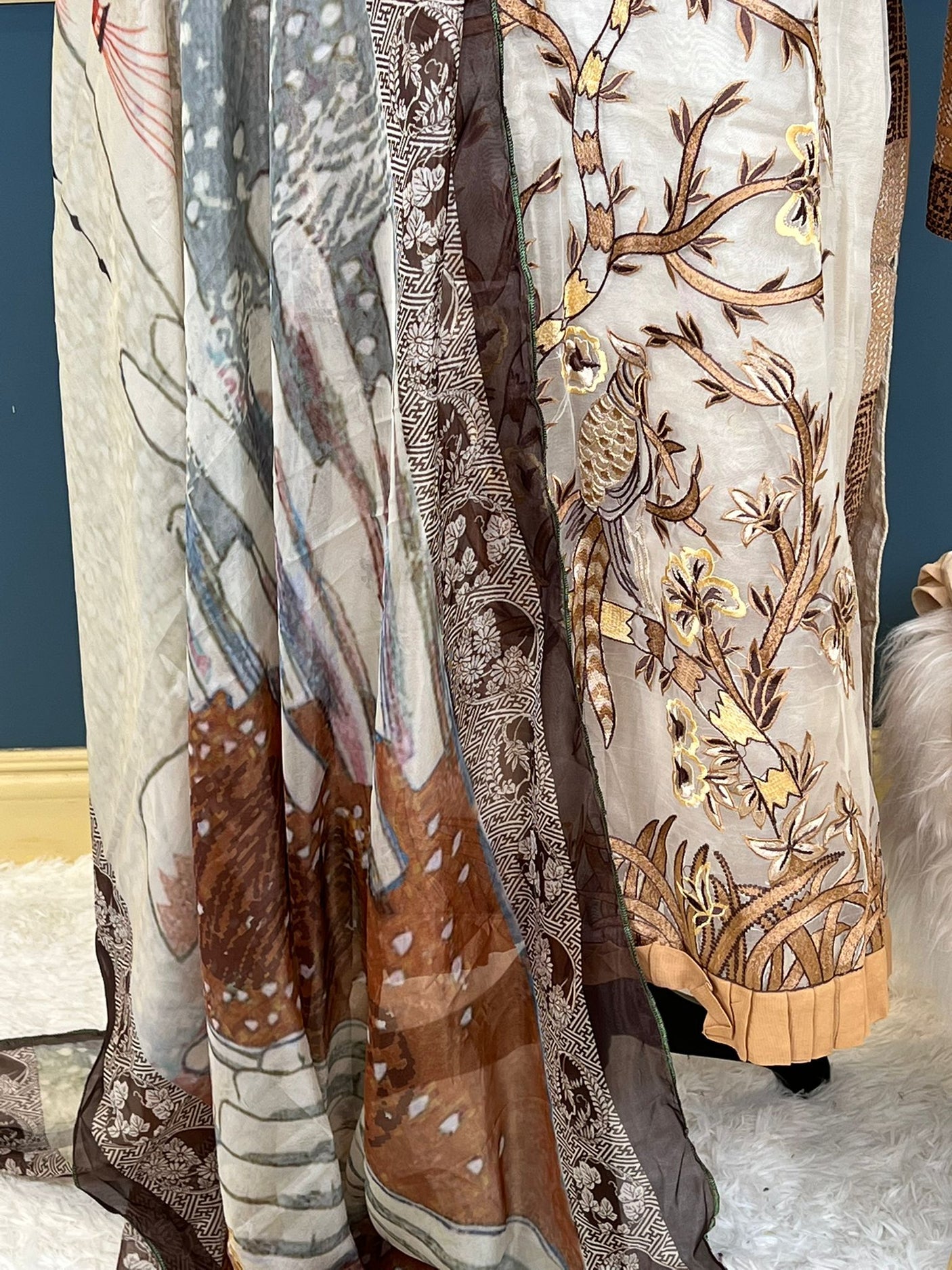 Pakistani Stitched Embroidery Party Wear Dresses Ready To Ship