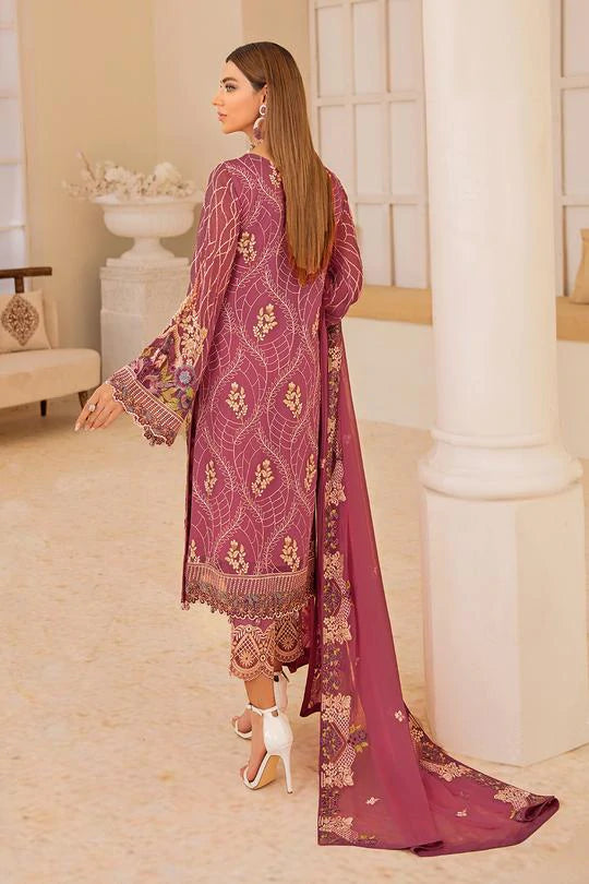 Chevron by Ramsha Luxury Chiffon Embroidered Collection 100% Original Guaranteed