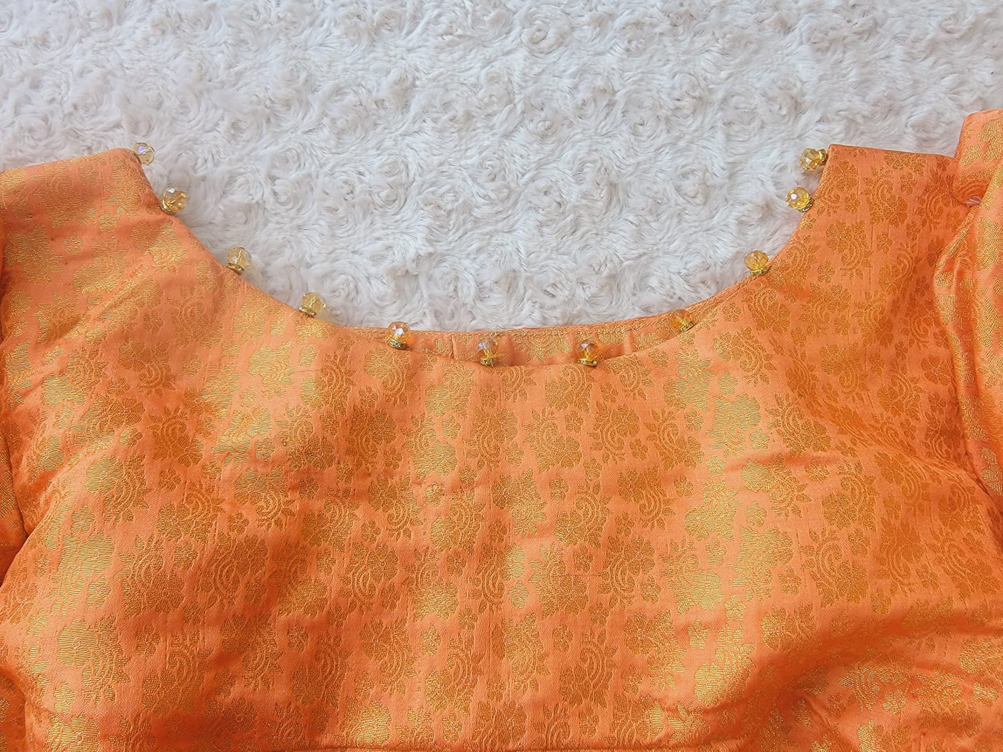 Pure soft silk benarosi blouse with full inner