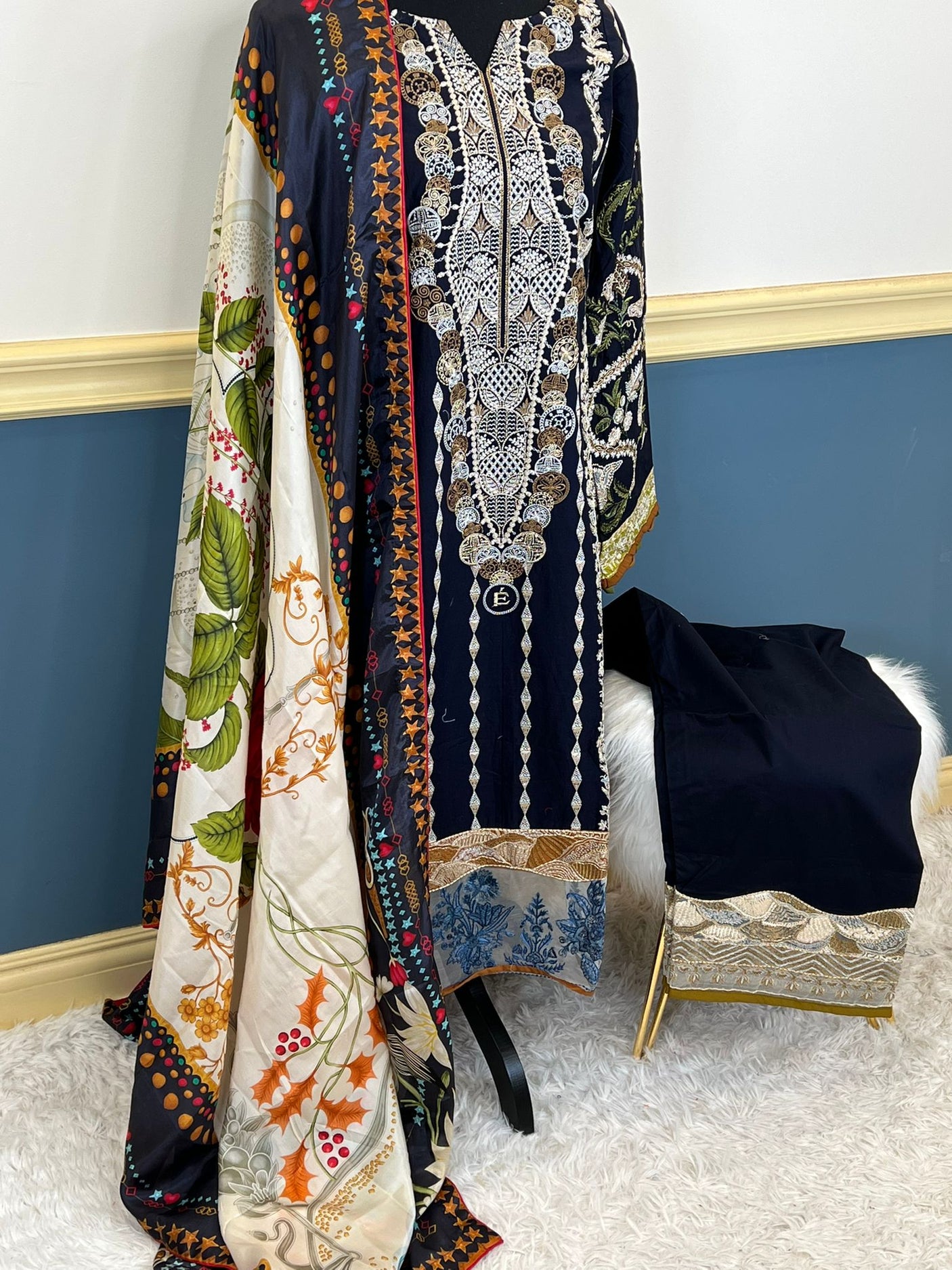 Pakistani Embroidered Party wear Ready To Ship