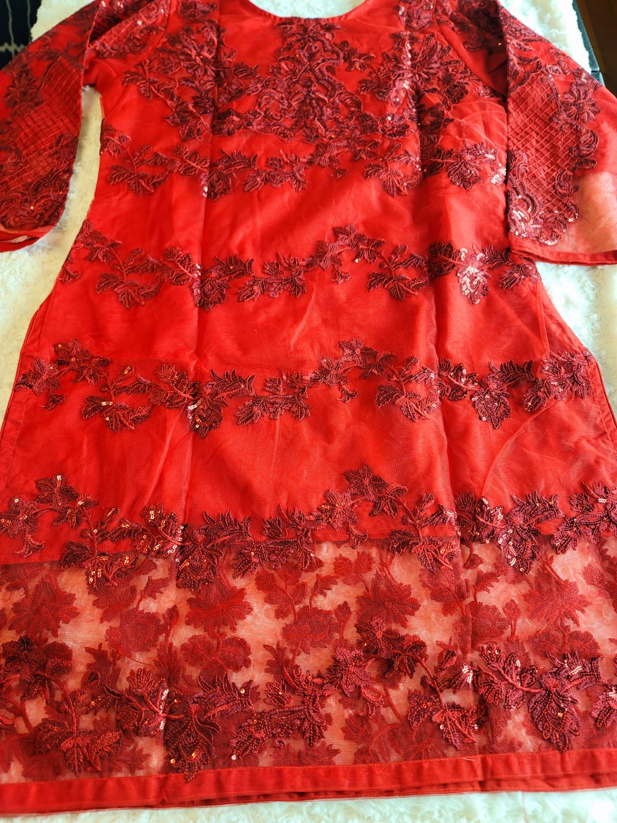 Pakistani Stitched Embroidery Party Wear Dresses Ready To Ship