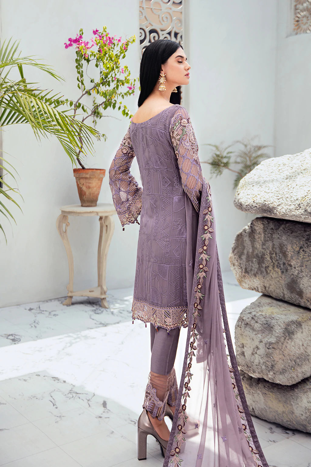 Rangoon By Ramsha Luxury Chiffon Embroidered Collection -100% Original Guaranteed