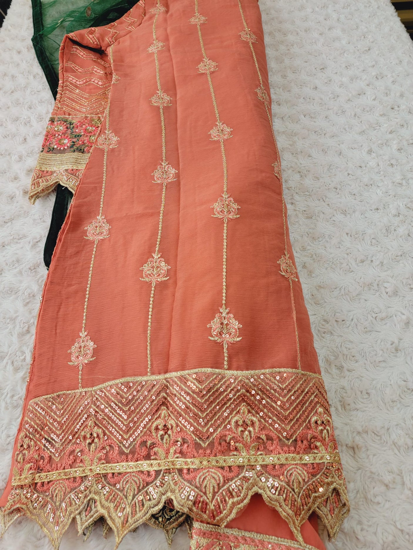 Pakistani Stitched Embroidery Party Wear Dresses Ready To Ship