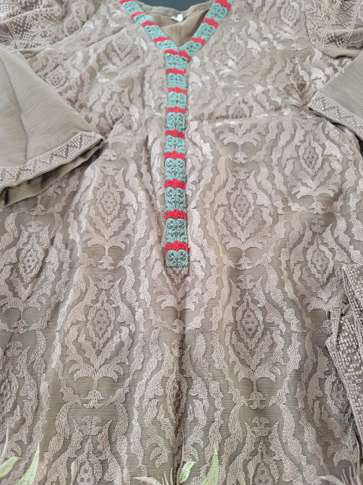 Pakistani Stitched Embroidery Party Wear Dresses Ready To Ship