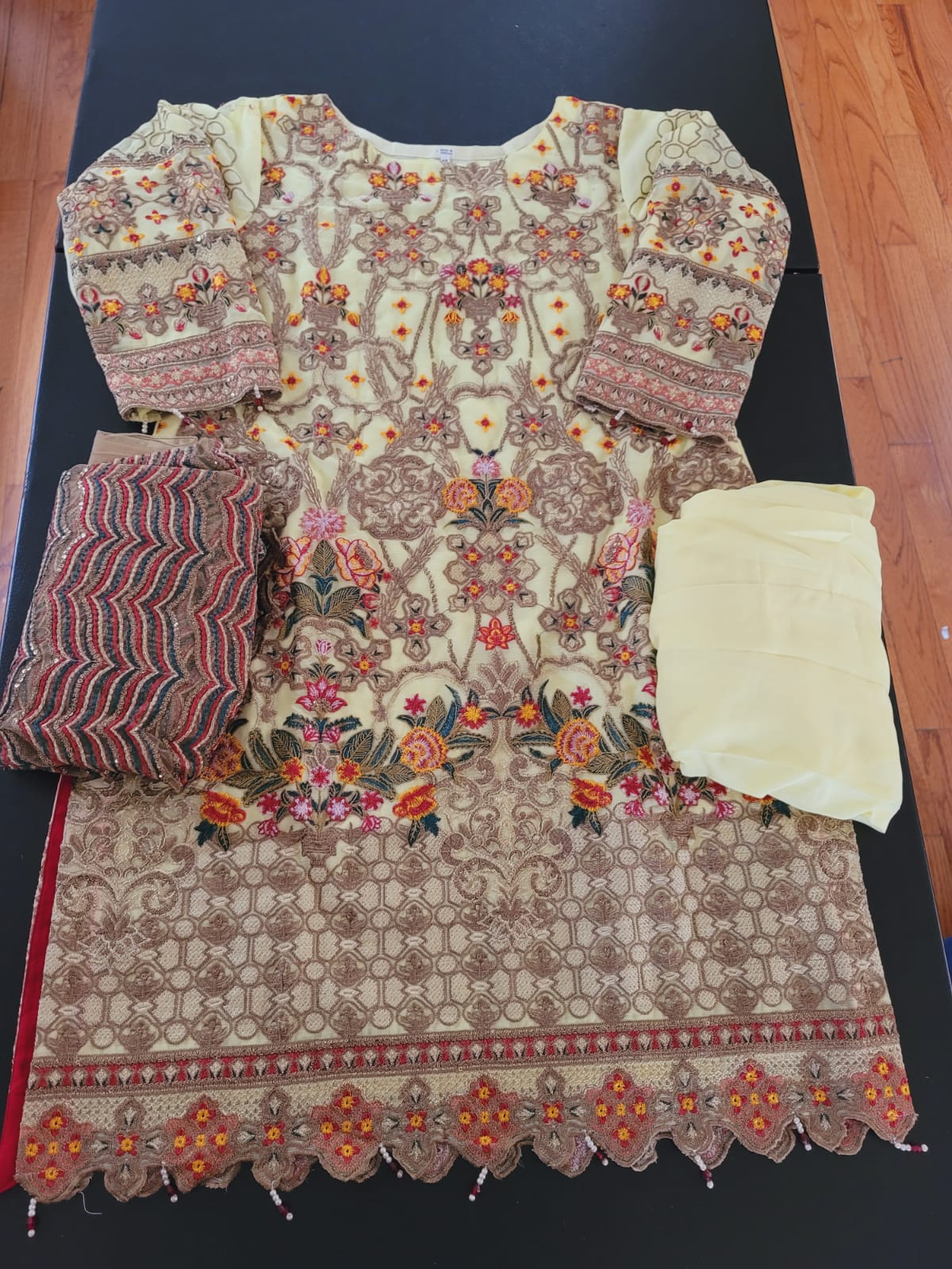 Pakistani Stitched Embroidery Party Wear Dresses Ready To Ship