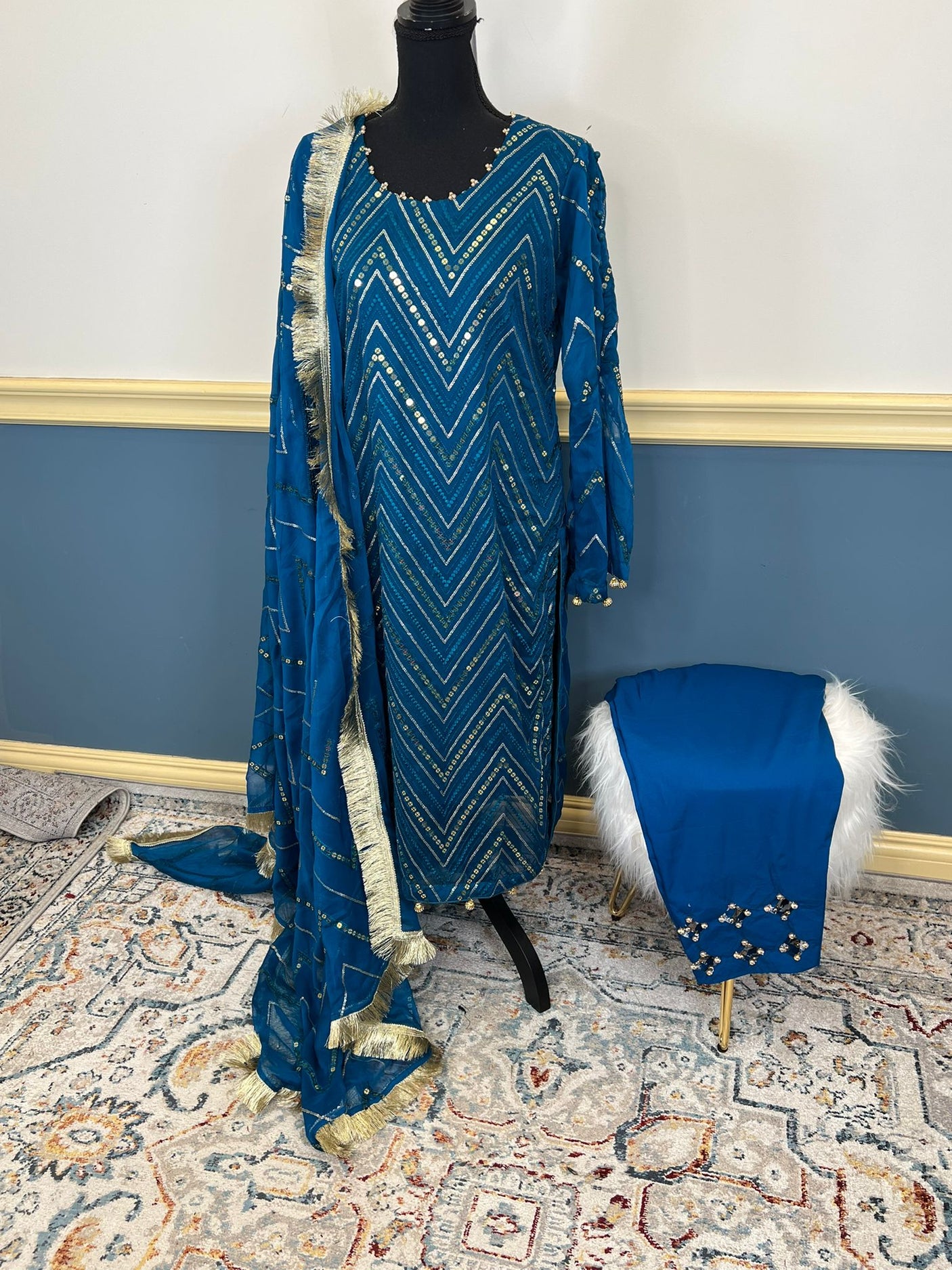 Pakistani Pure Chiffon Boutique Collection