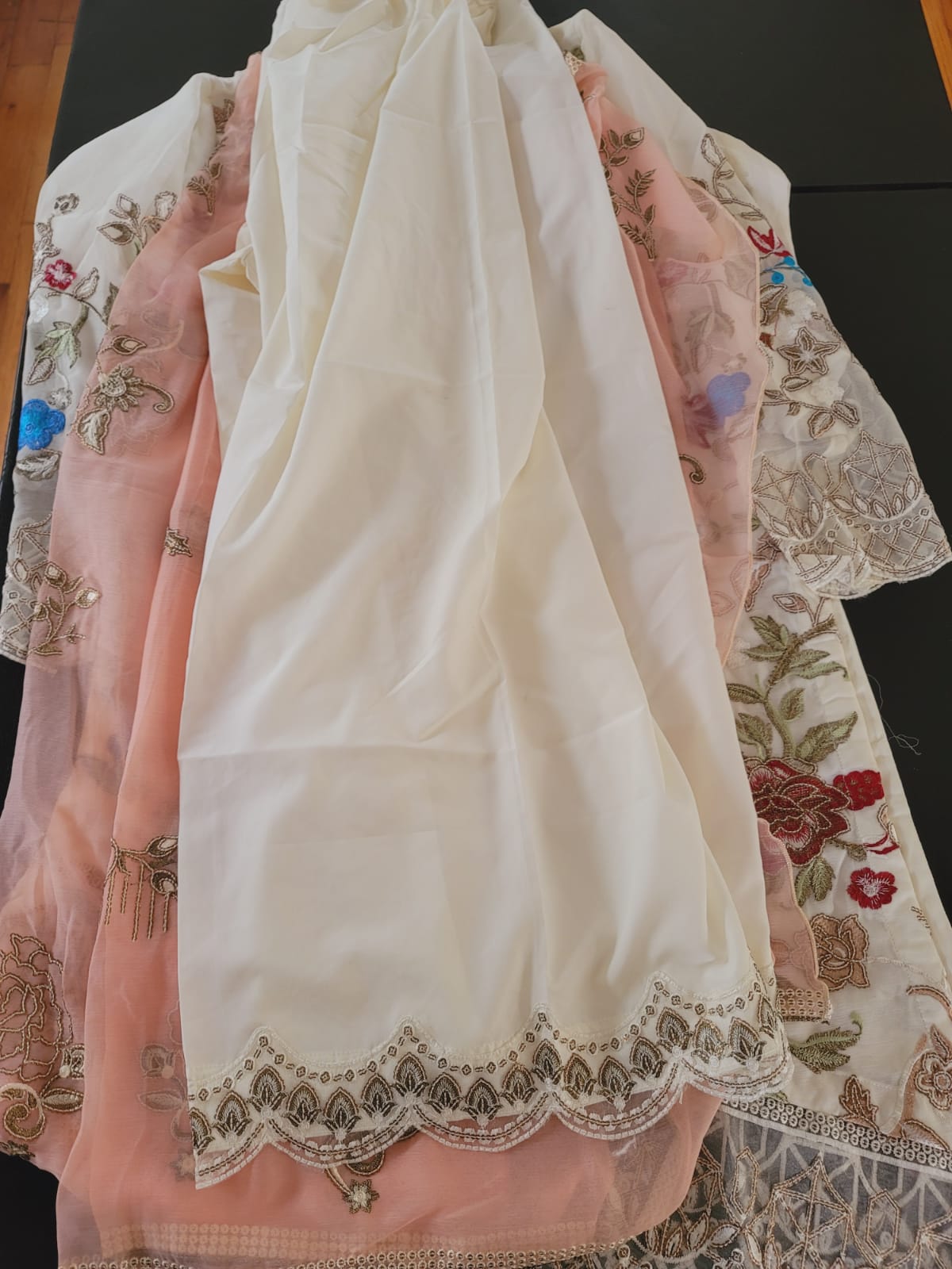 Pakistani Stitched Embroidery Party Wear Dresses Ready To Ship