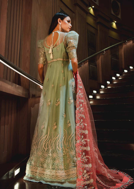 AIK Embroidered Chiffon Collection-100% Original Guaranteed