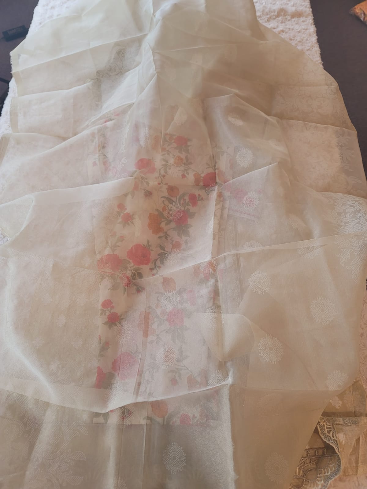 Indian Cotton Stitched Embroidery Suit Ready To Ship