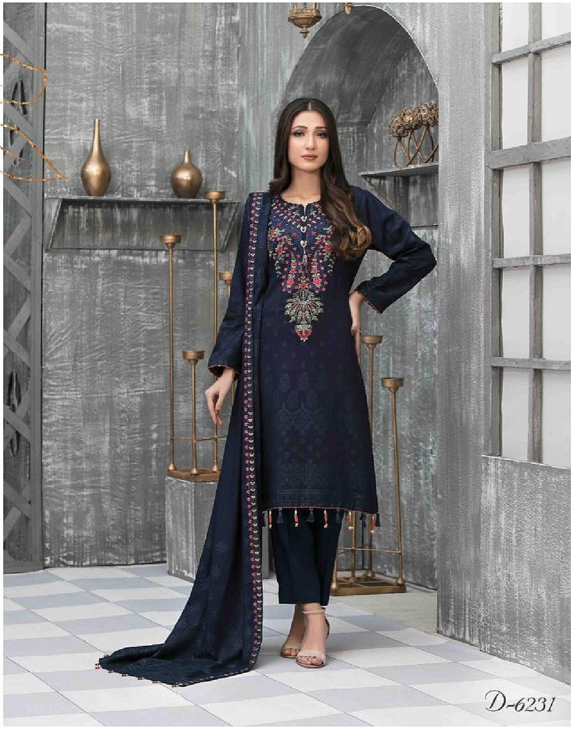 NAAZNIN By Tawakkal Embroidered Lawn Collection -100% Original Guaranteed