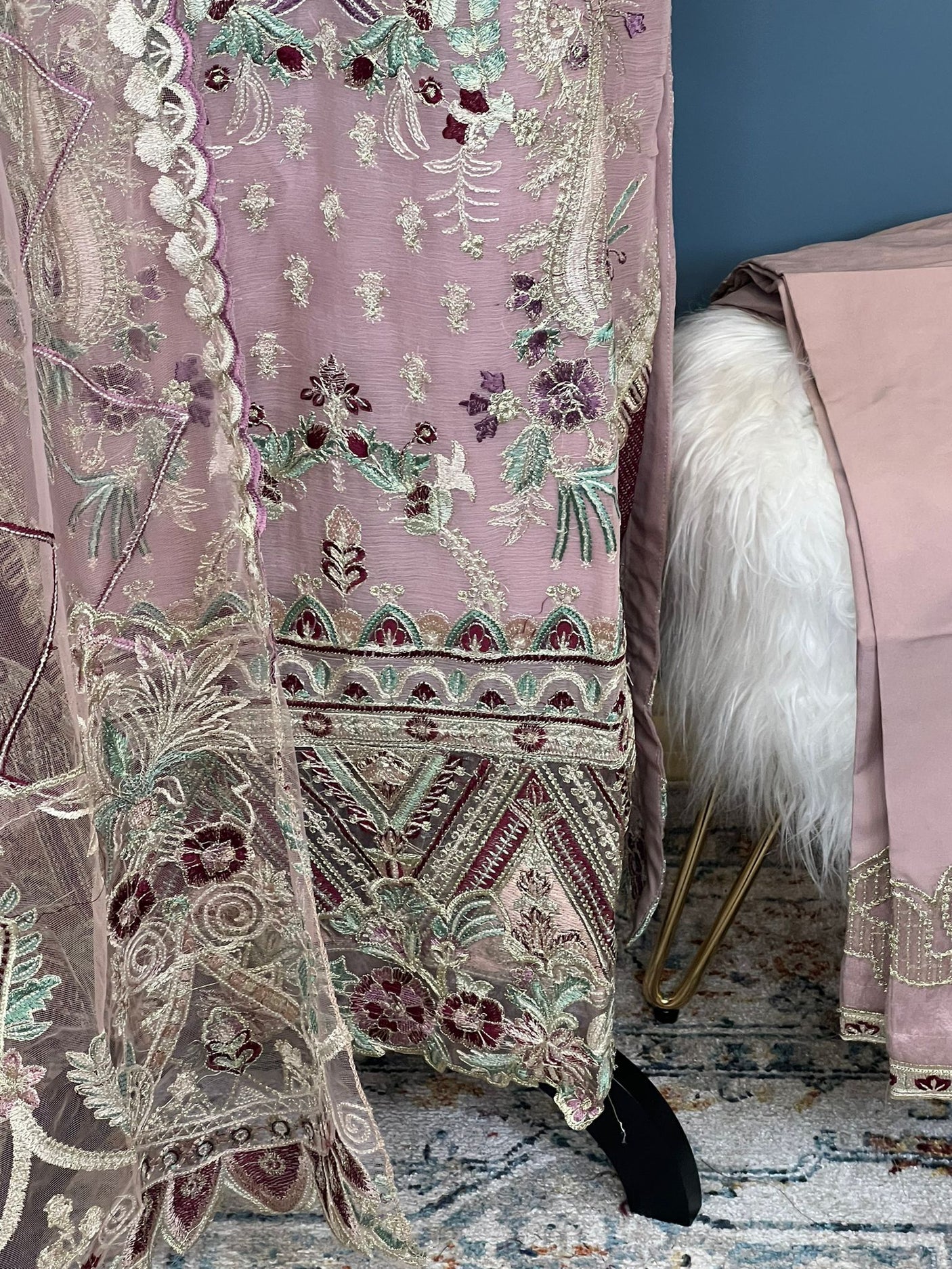 Pakistani Embroidered Party wear Ready To Ship