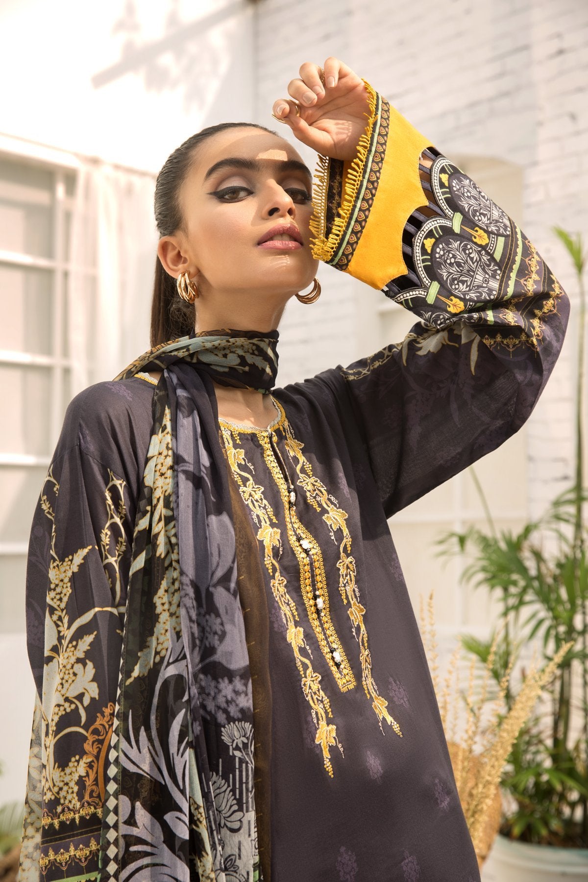 Farasha Embroidered Lawn Collection 2020-100% Original Guarantee