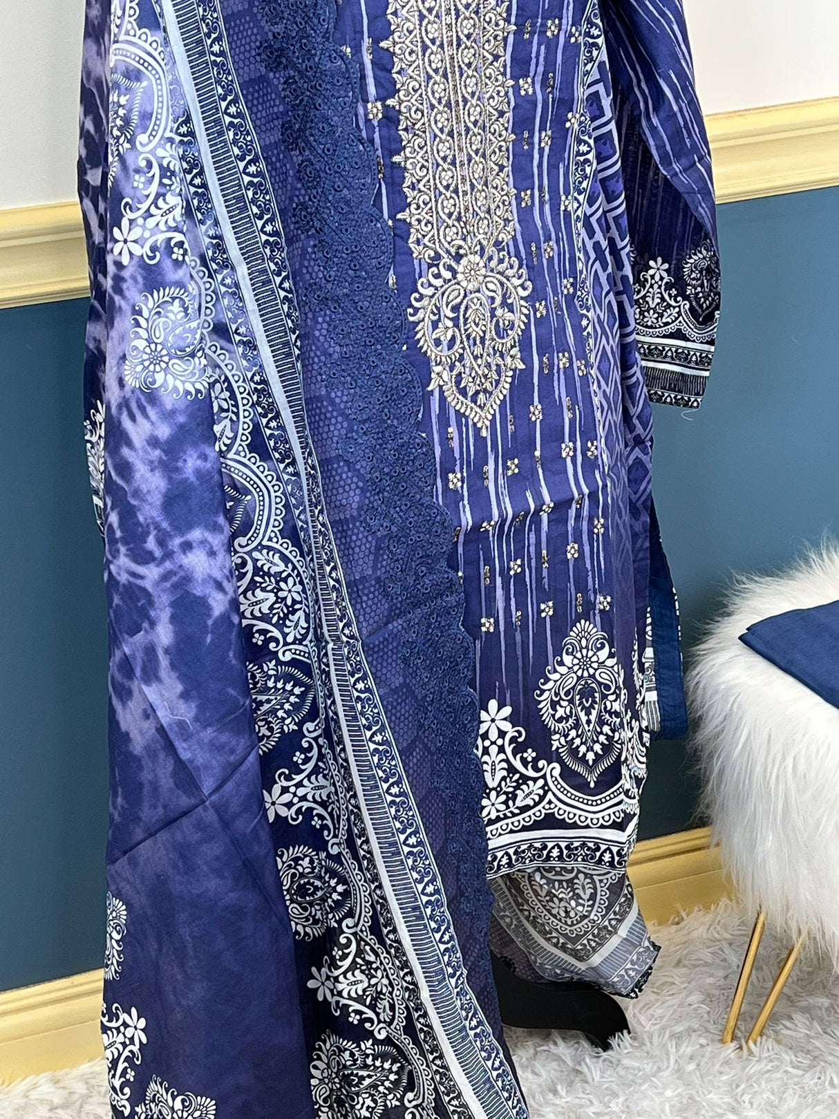 Bin Saeed original embroidered lawn Collection