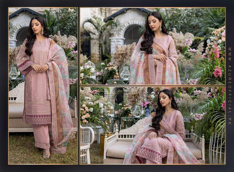 Azure luxury chiffon collection Collection 100% Original
