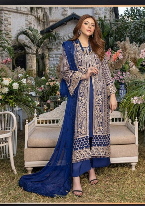 Azure luxury chiffon collection Collection 100% Original