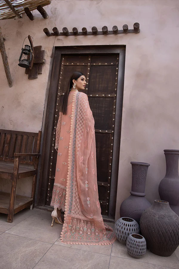 Johra Gold Luxury Chiffon Collection 100% Original