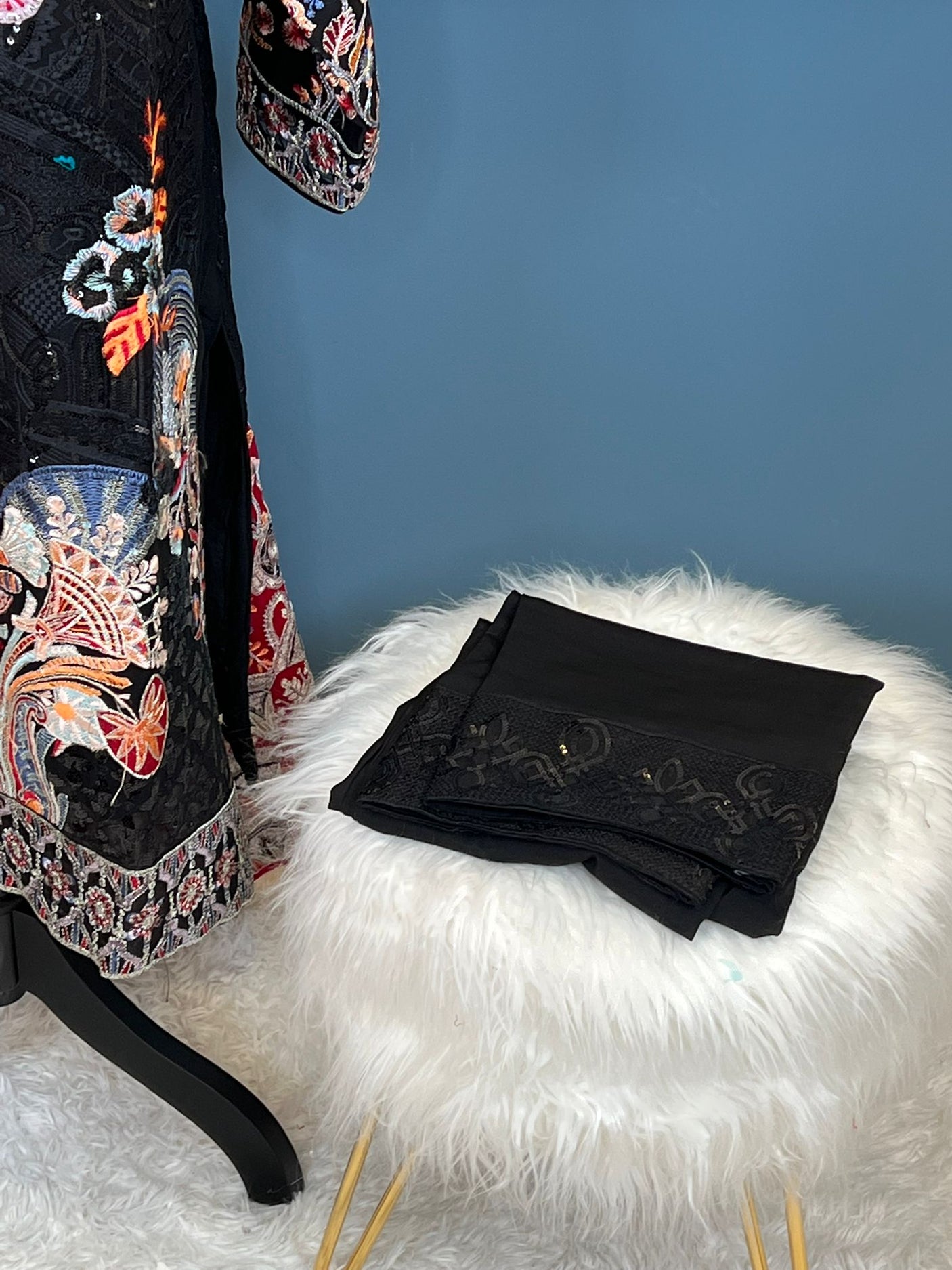 Pakistani Stitched Embroidery Party Wear Dresses Ready To Ship