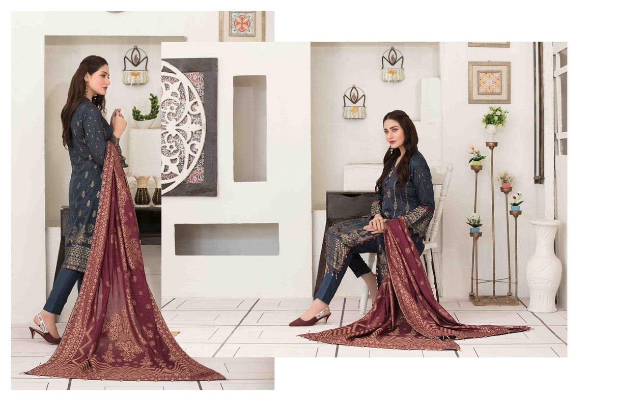 Ezlyn by Tawakkal Embroidered Lawn Collection 2021 -100% Original Guaranteed