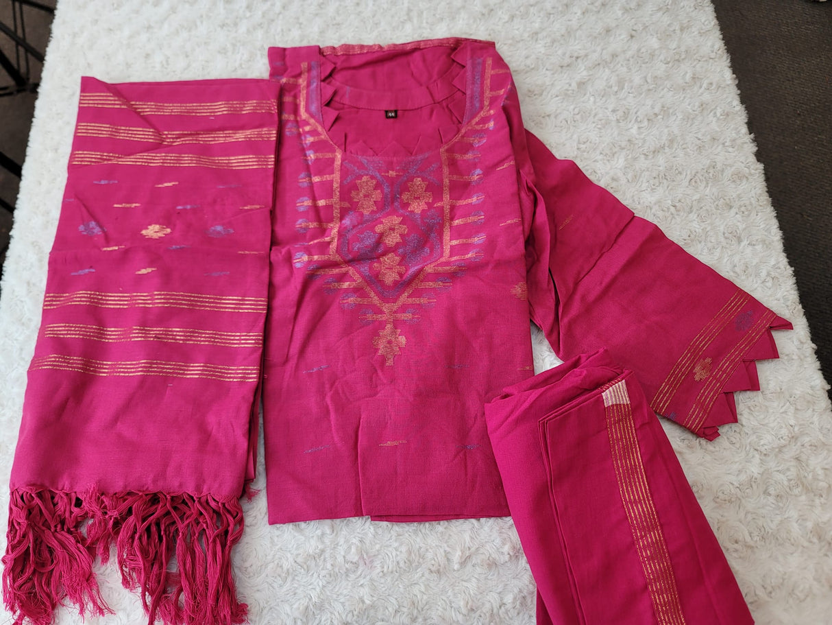 Bangladeshi Jamdani salwar kamiz