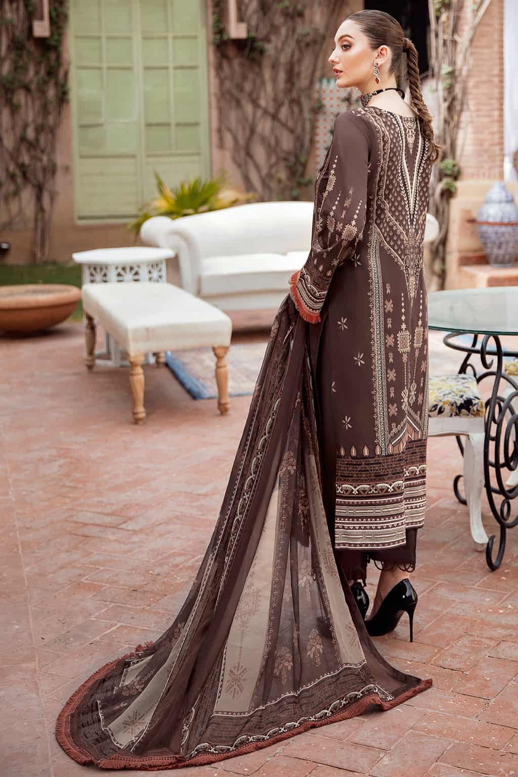 Mashaal By Ramsha Luxury Lawn 100% Original Ready To Ship