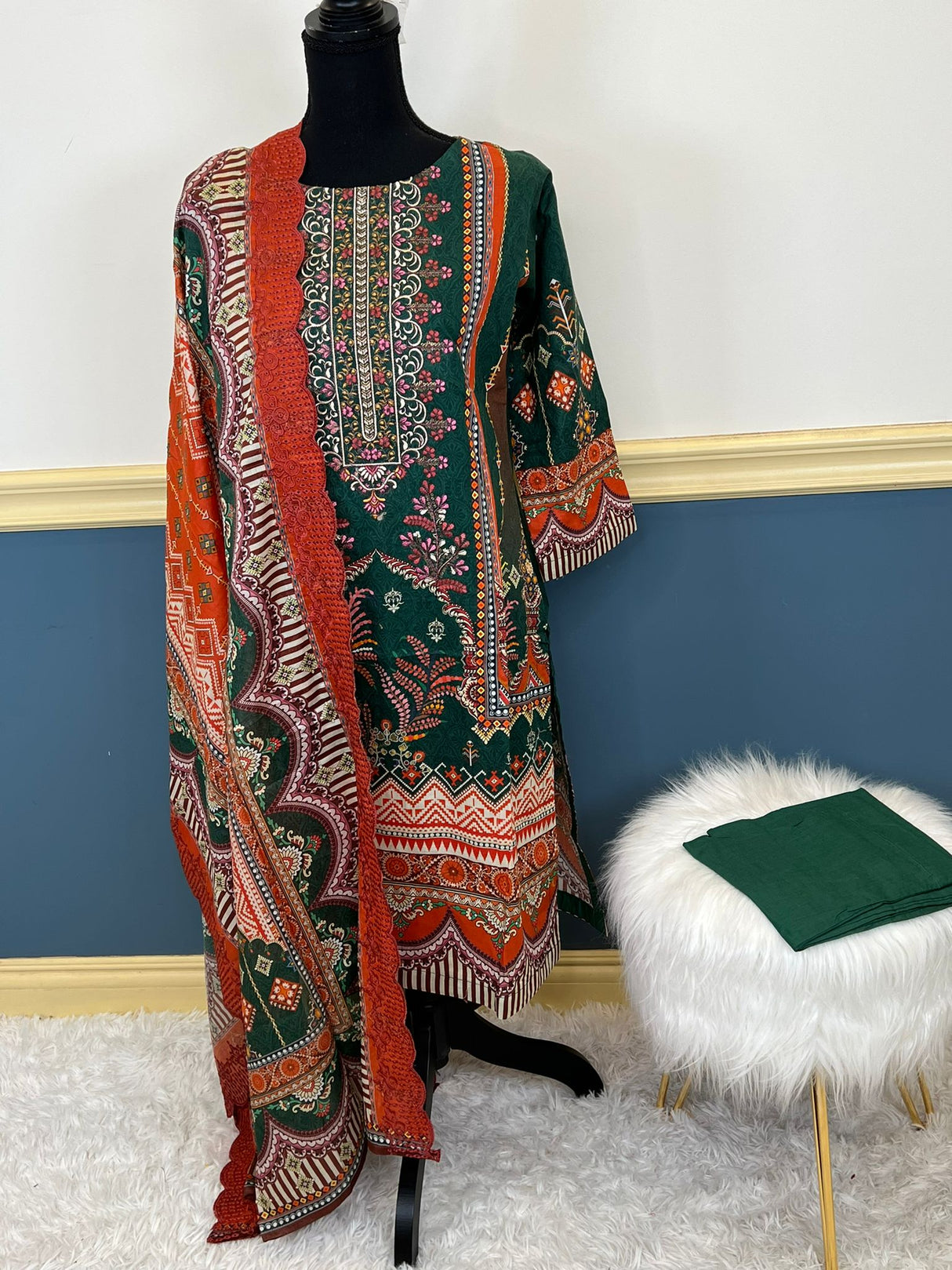 Bin Saeed original embroidered lawn Collection