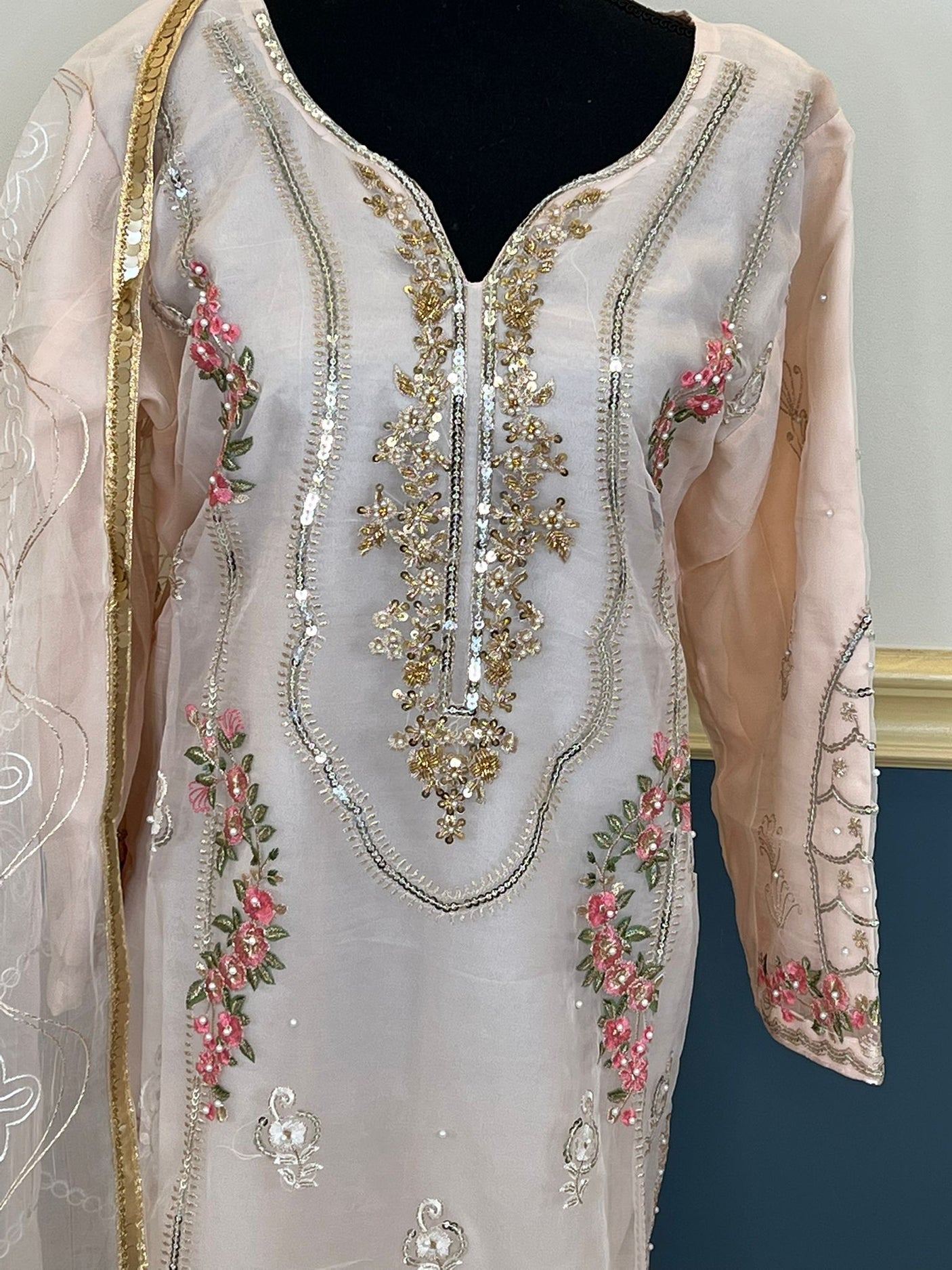 Pakistani Embroidered Party wear Ready To Ship