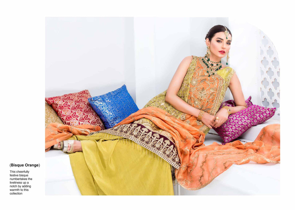 Jannan Final Premium Chiffon Embroidered Collection -100% Original Guaranteed