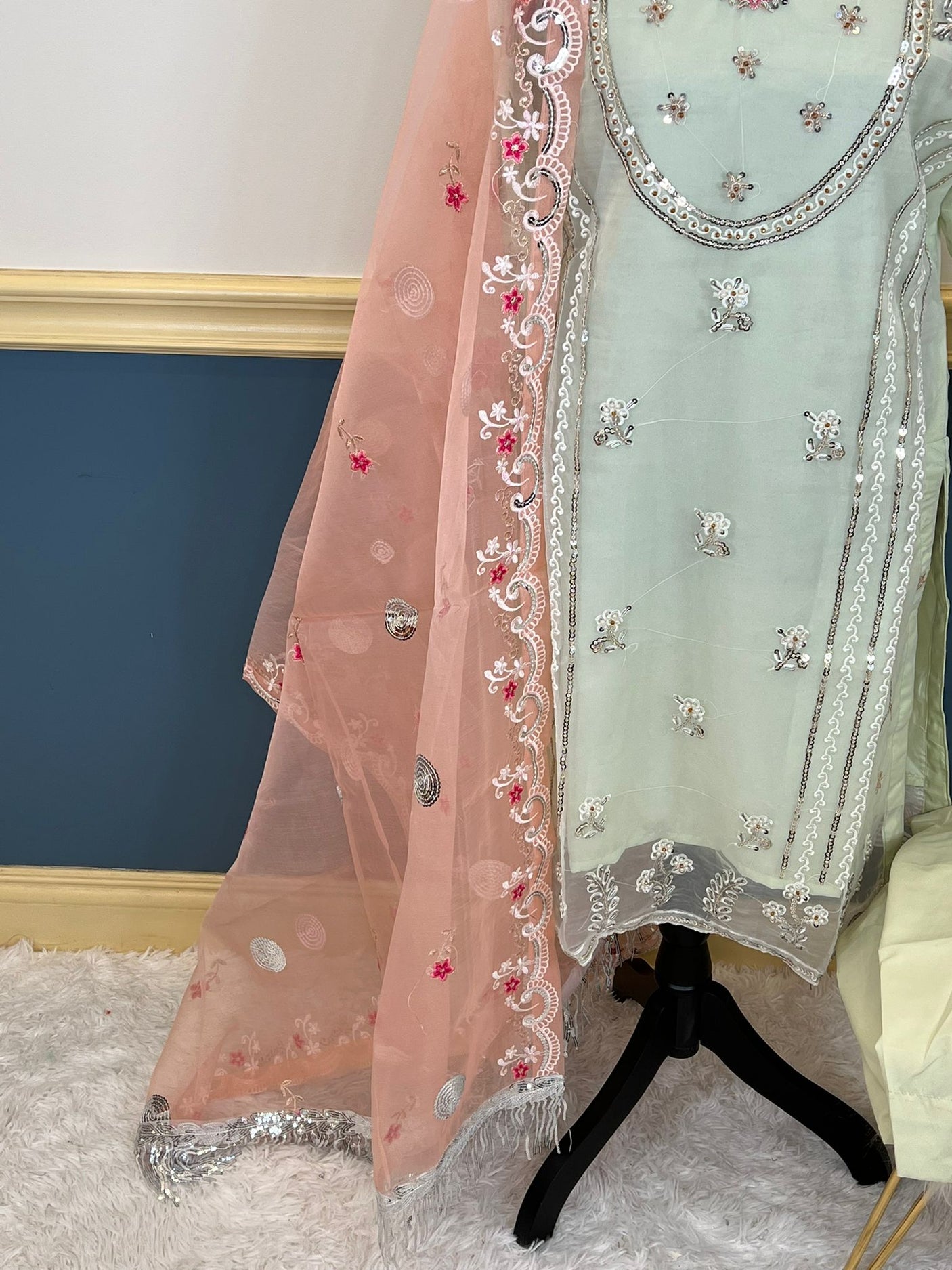Pakistani Embroidered Party wear Ready To Ship