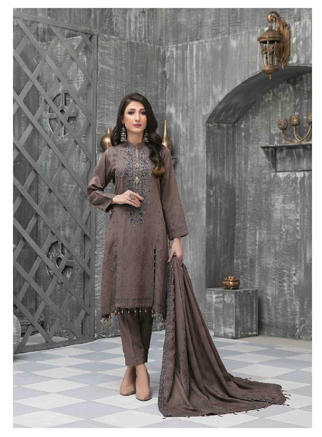 NAAZNIN By Tawakkal Embroidered Lawn Collection -100% Original Guaranteed