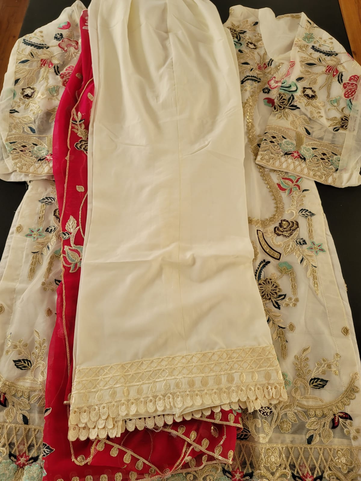 Pakistani Stitched Embroidery Party Wear Dresses Ready To Ship