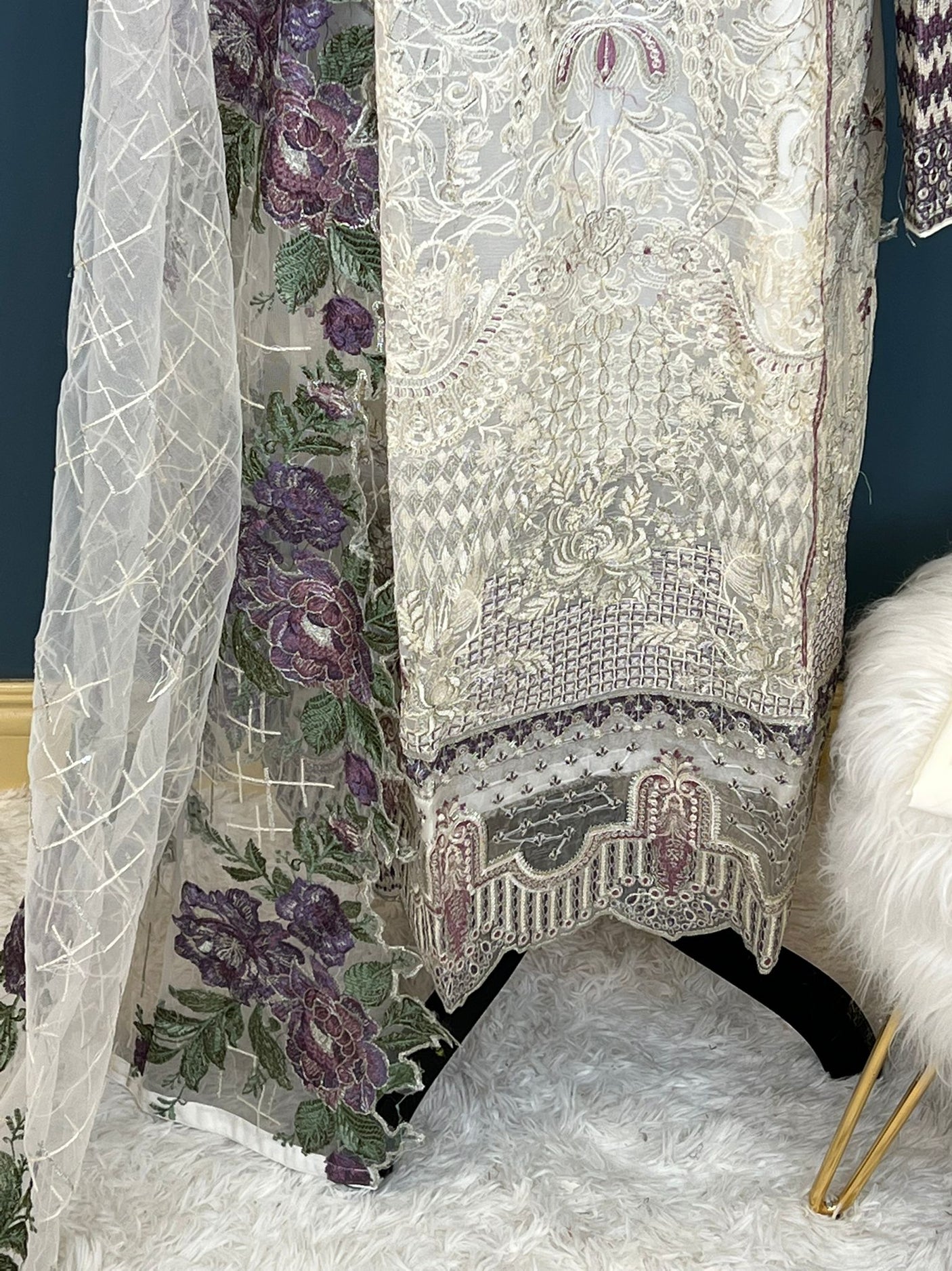 Pakistani Embroidered Party wear Ready To Ship