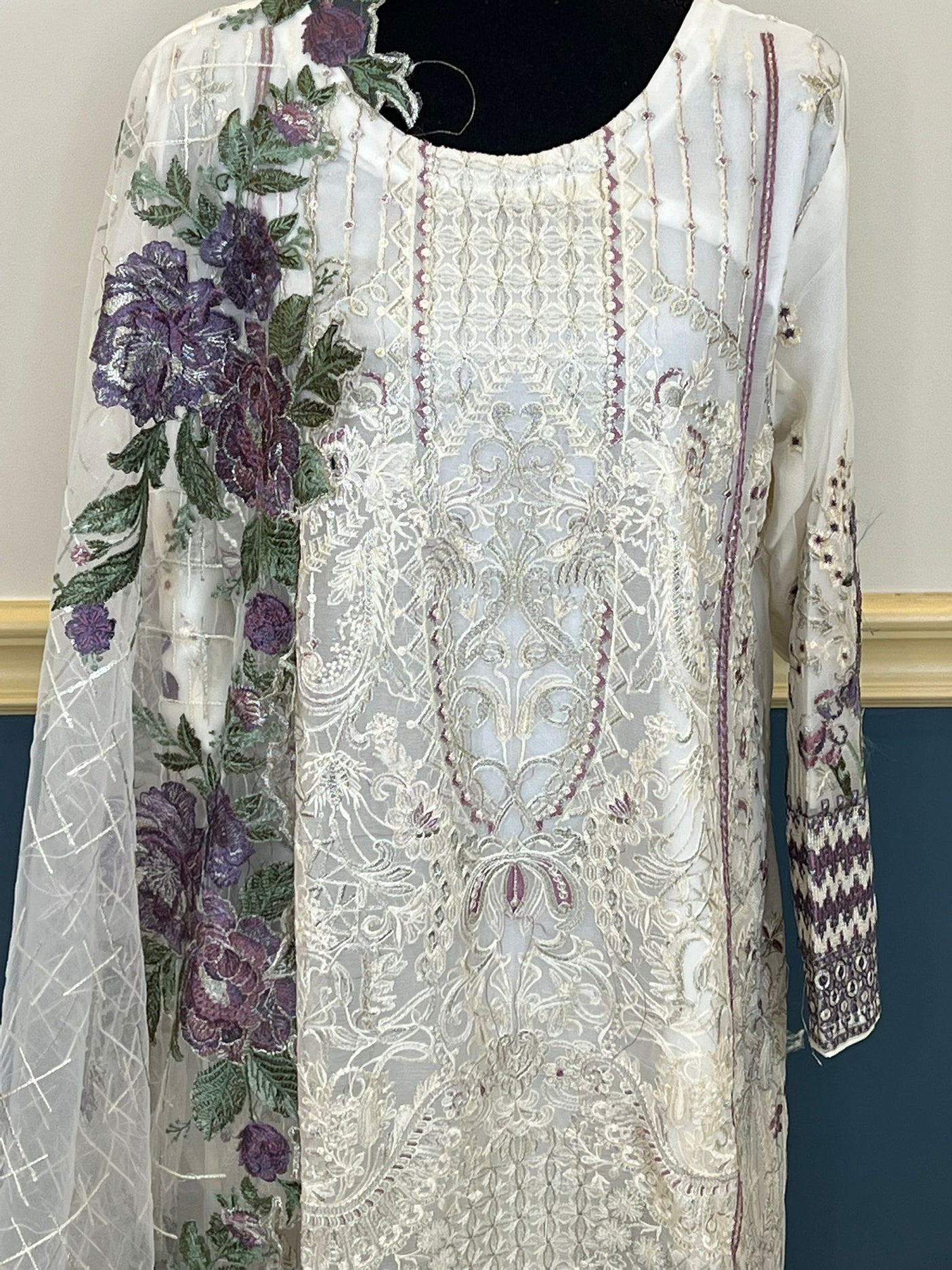 Pakistani Embroidered Party wear Ready To Ship