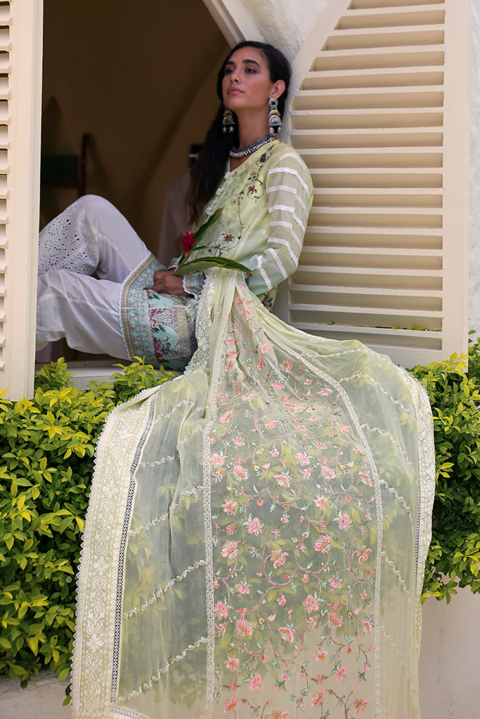 Qalamkar Luxury Lawn 100% Original