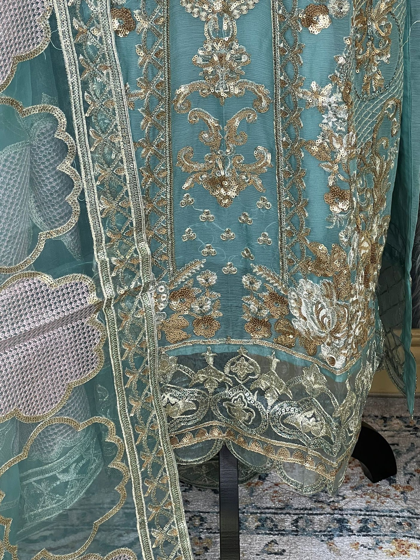 Pakistani Embroidered Party wear Ready To Ship