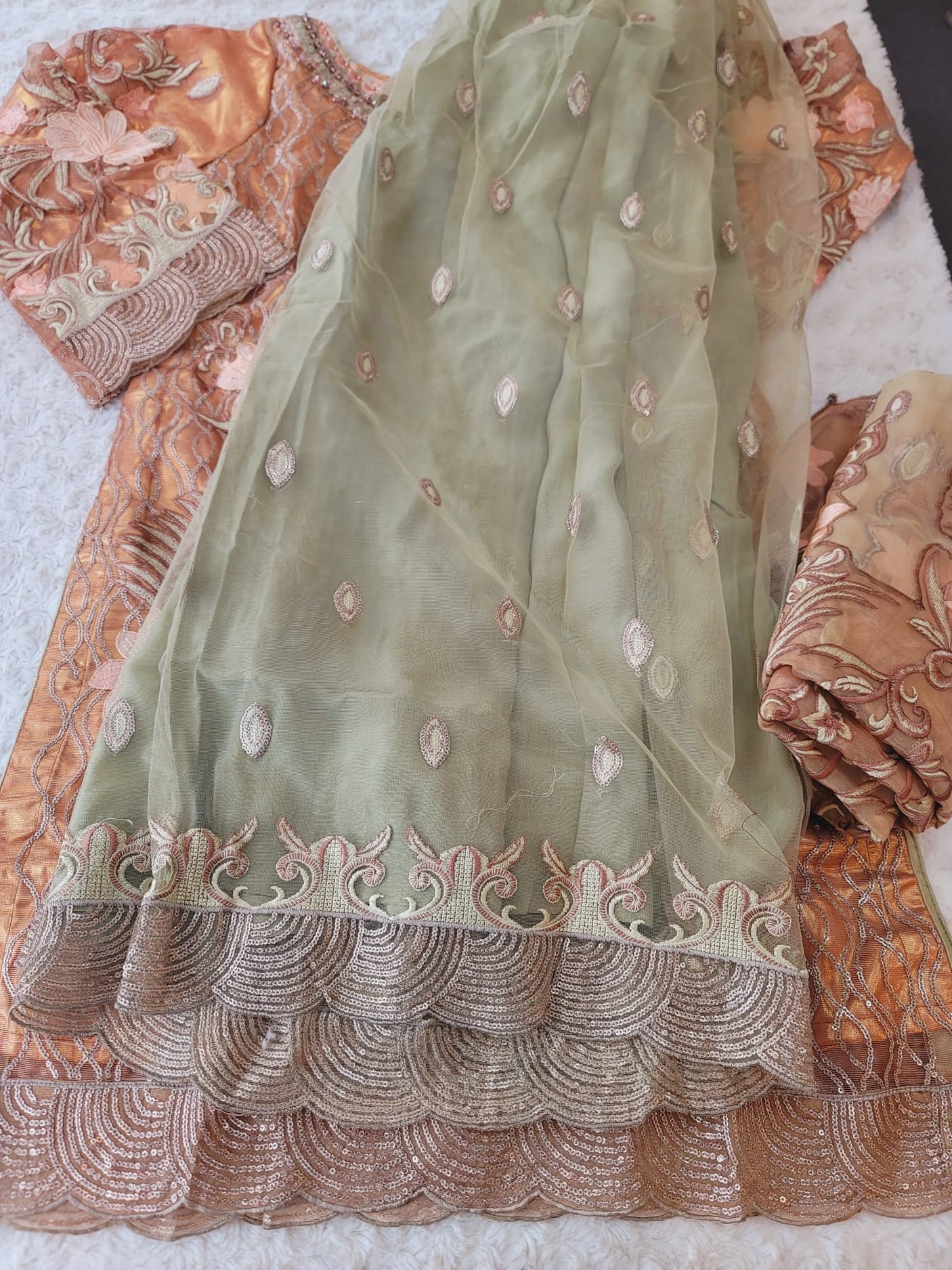 Pakistani Stitched Embroidery Party Wear Dresses Ready To Ship