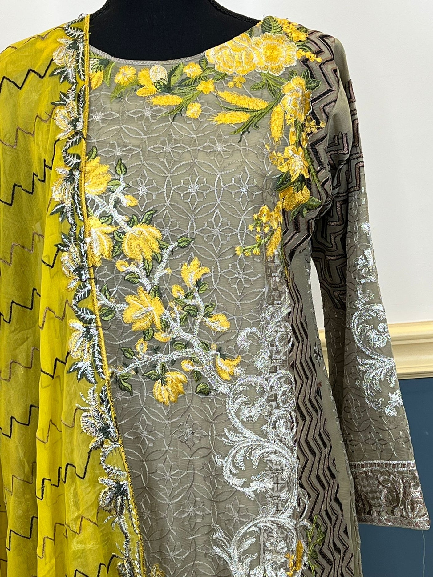 Pakistani Embroidered Party wear Ready To Ship