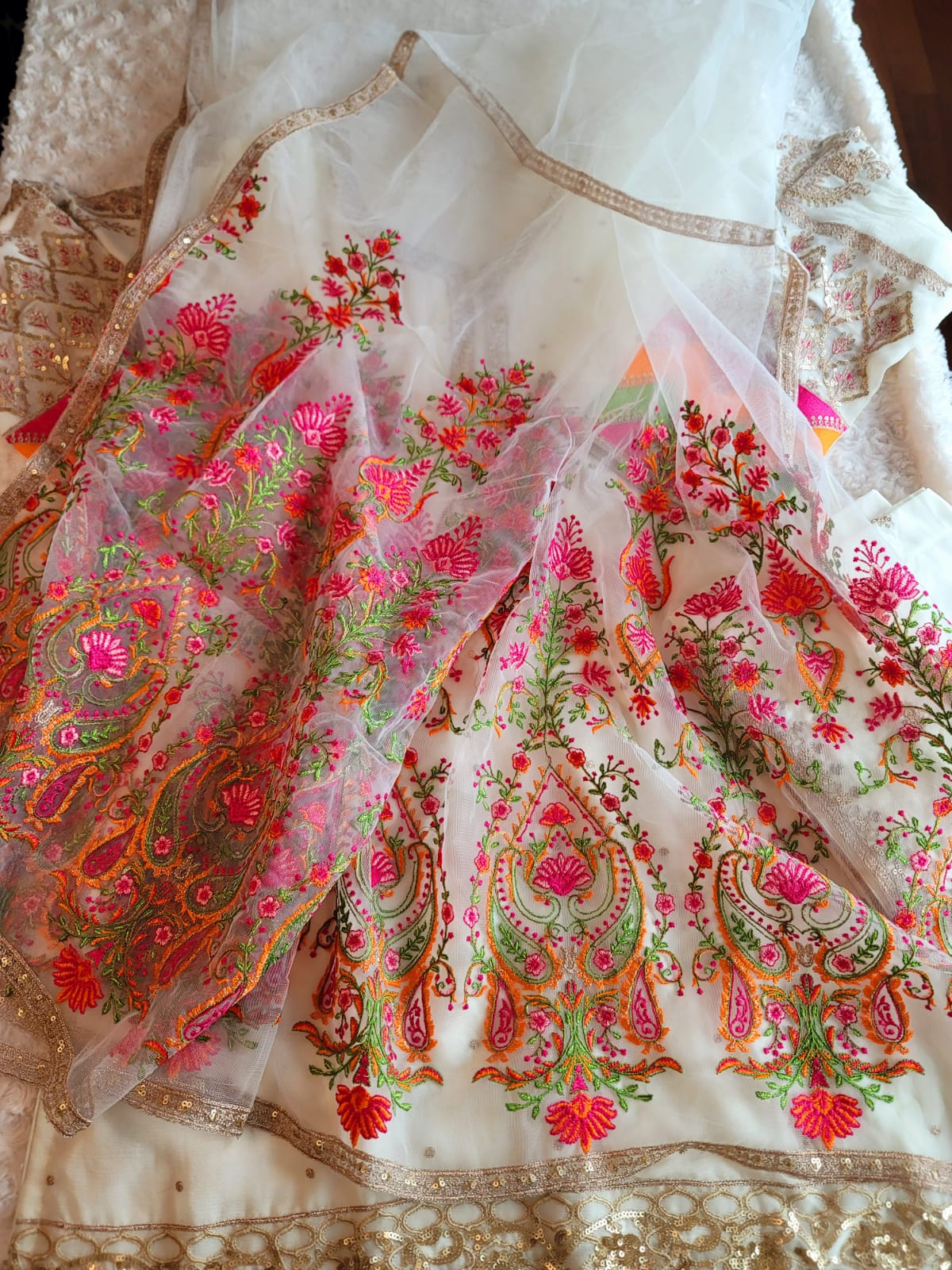 Pakistani Stitched Embroidery Party Wear Dresses Ready To Ship