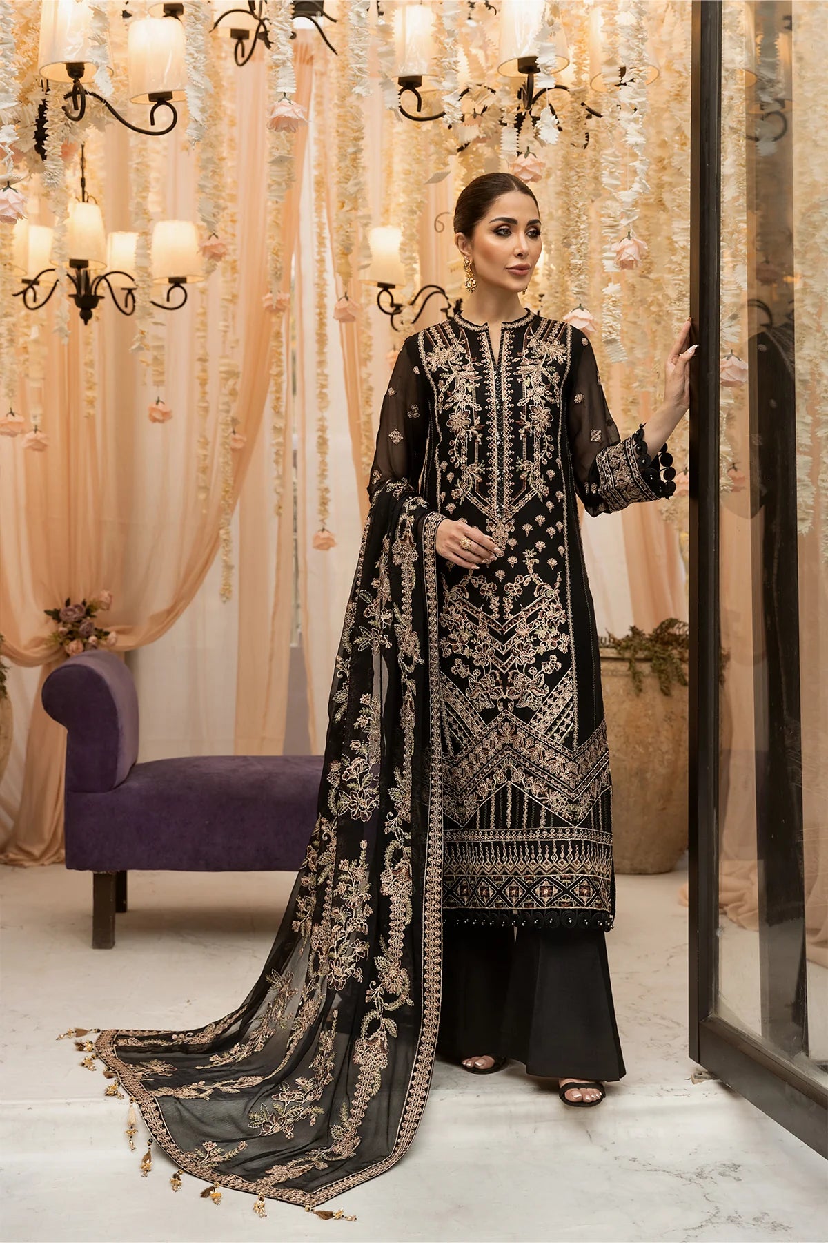 Dhaagay By Alizeh Luxury Chiffon Collection-100% Original