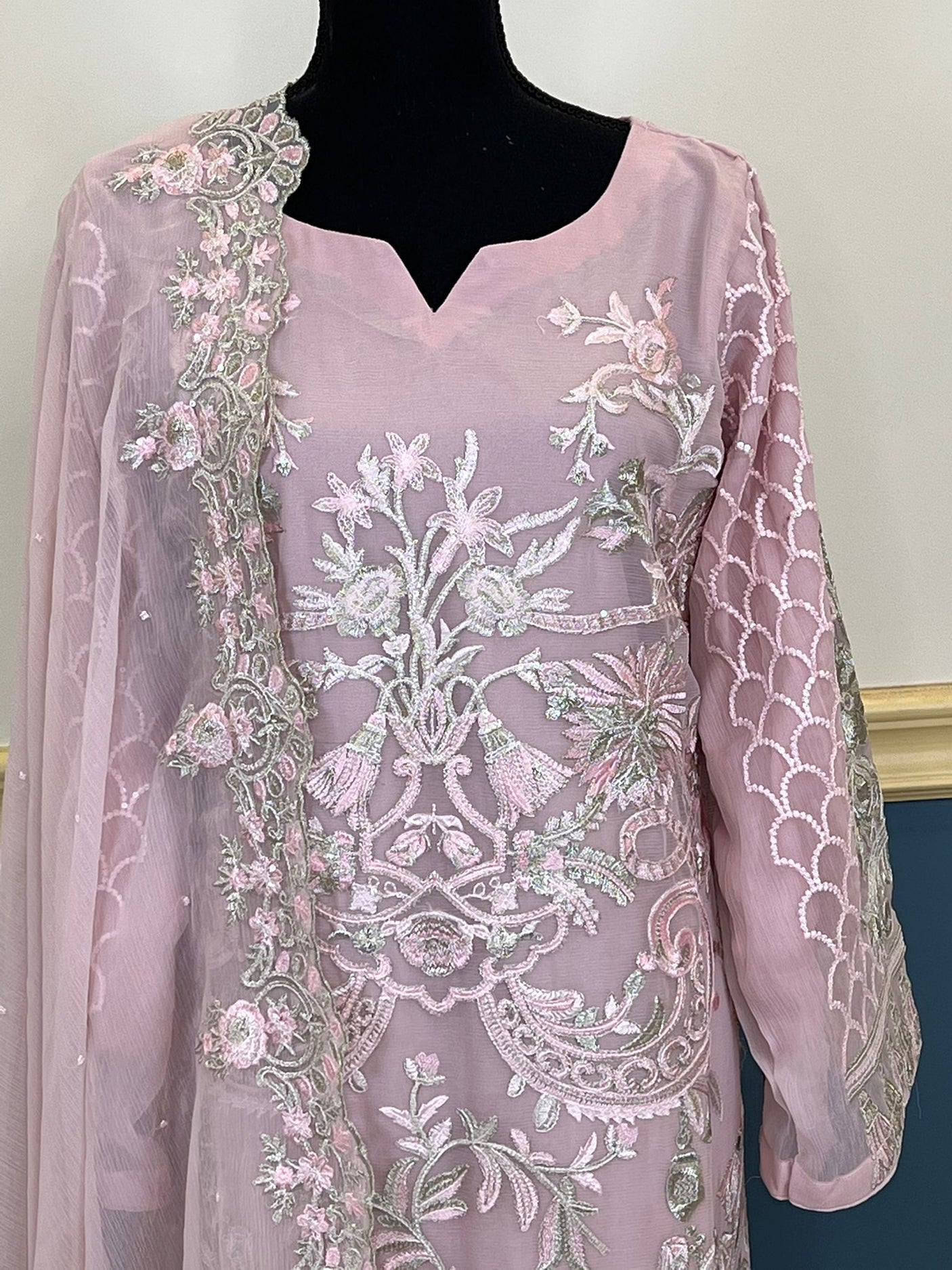 Pakistani Embroidered Party wear Ready To Ship