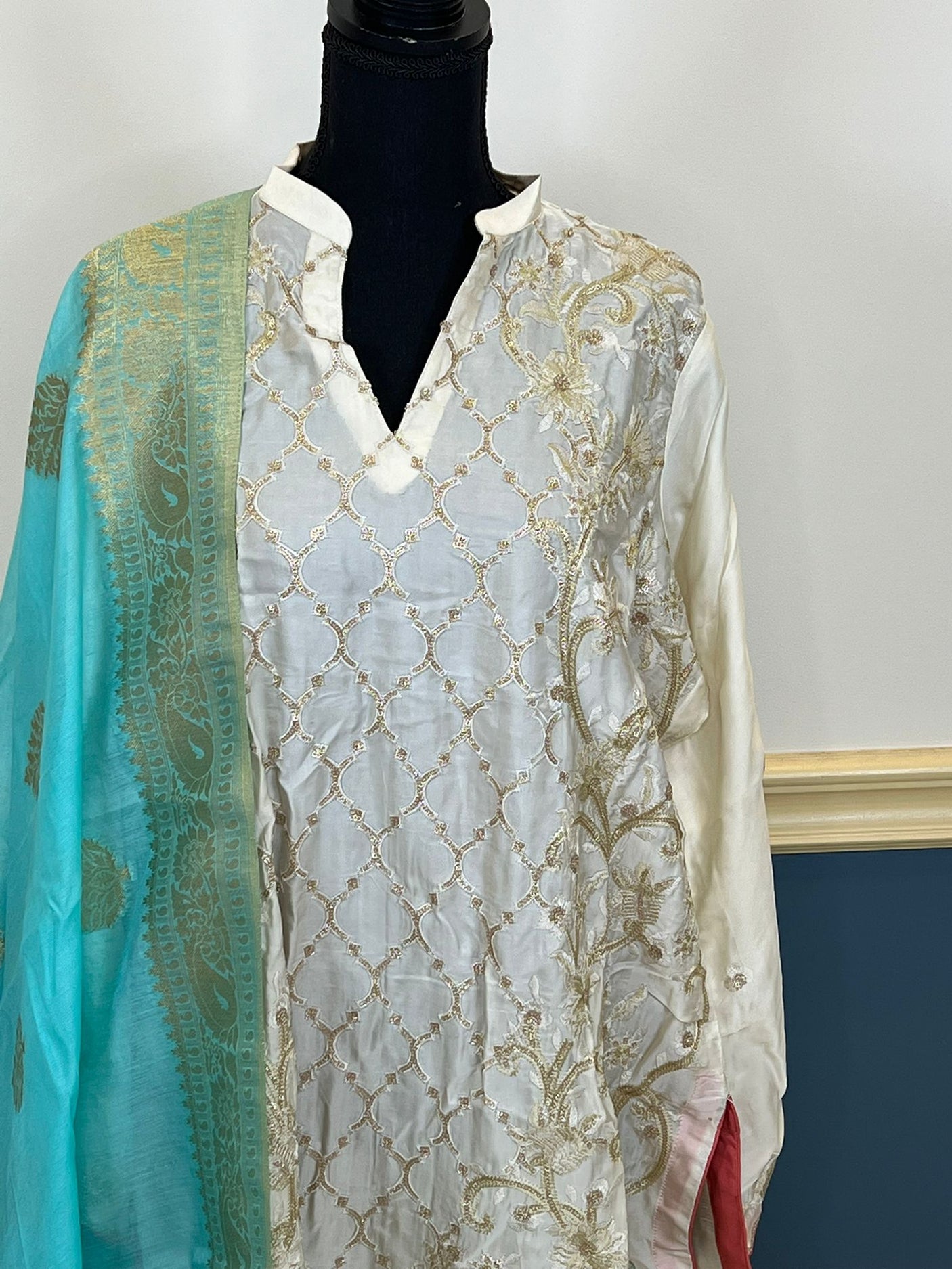 Pakistani Stitched Embroidery Party Wear Dresses Ready To Ship