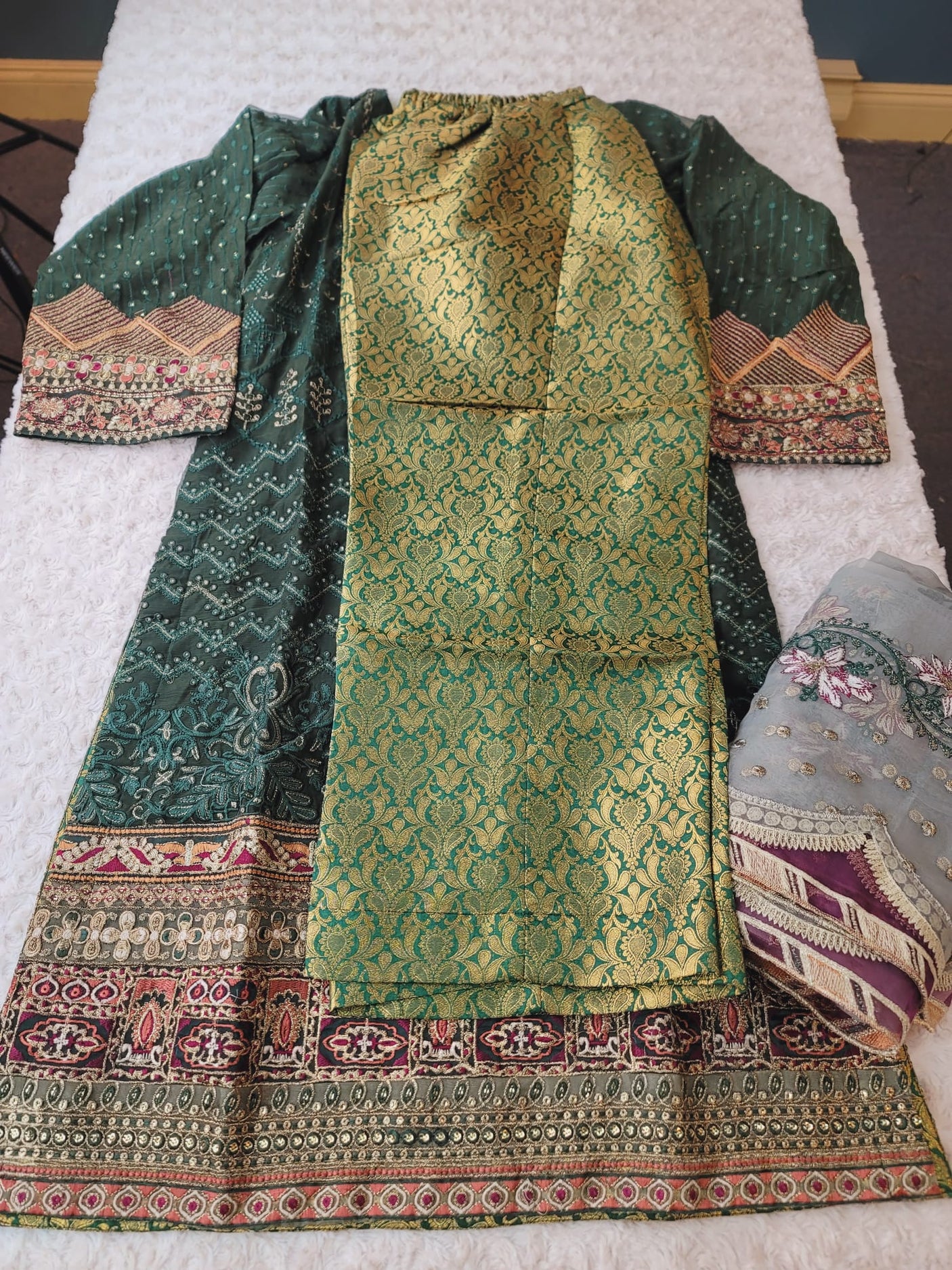 Pakistani Stitched Embroidery Party Wear Dresses Ready To Ship