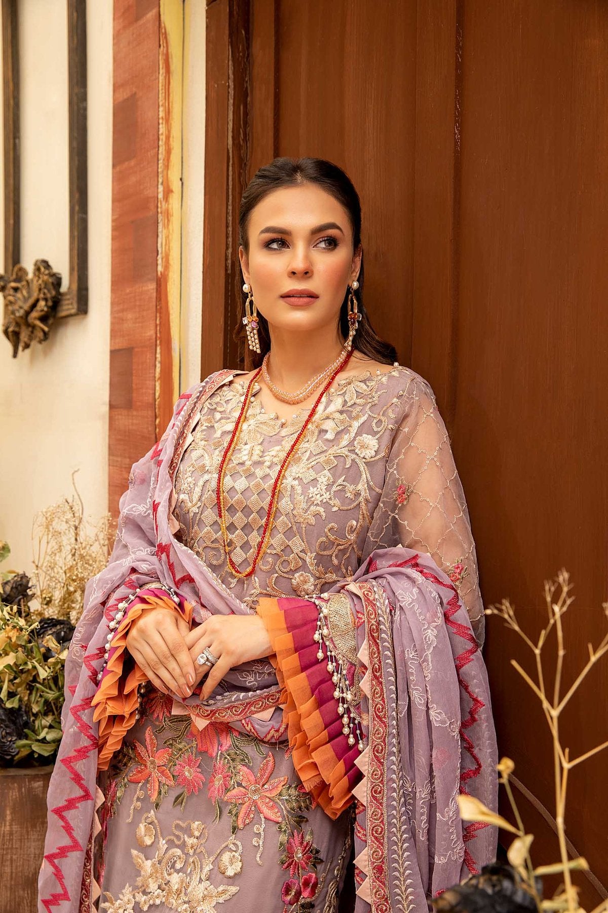 Lamore Organza Collection by Adan’s Libas Chiffon Collection 2021 -100% Original Guaranteed