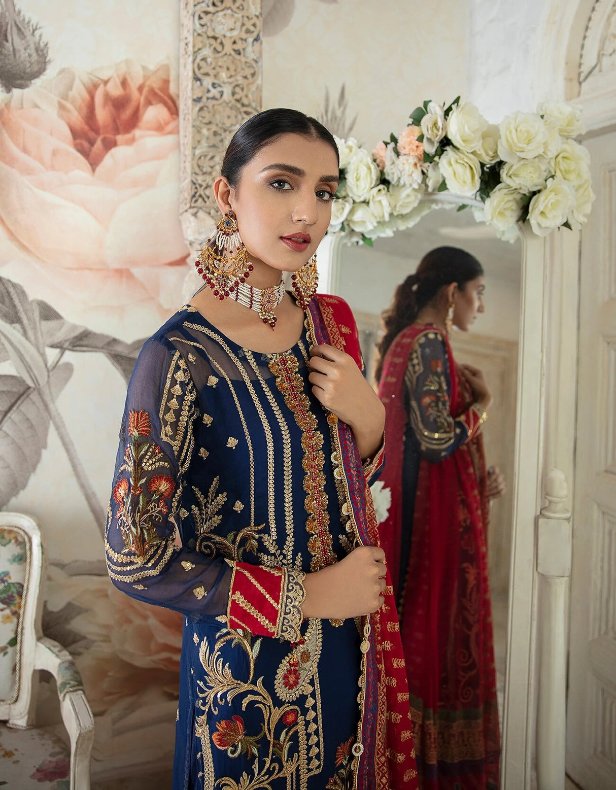 Le Festa by Emaan Adeel Chiffon Collection -100% Original Guaranteed