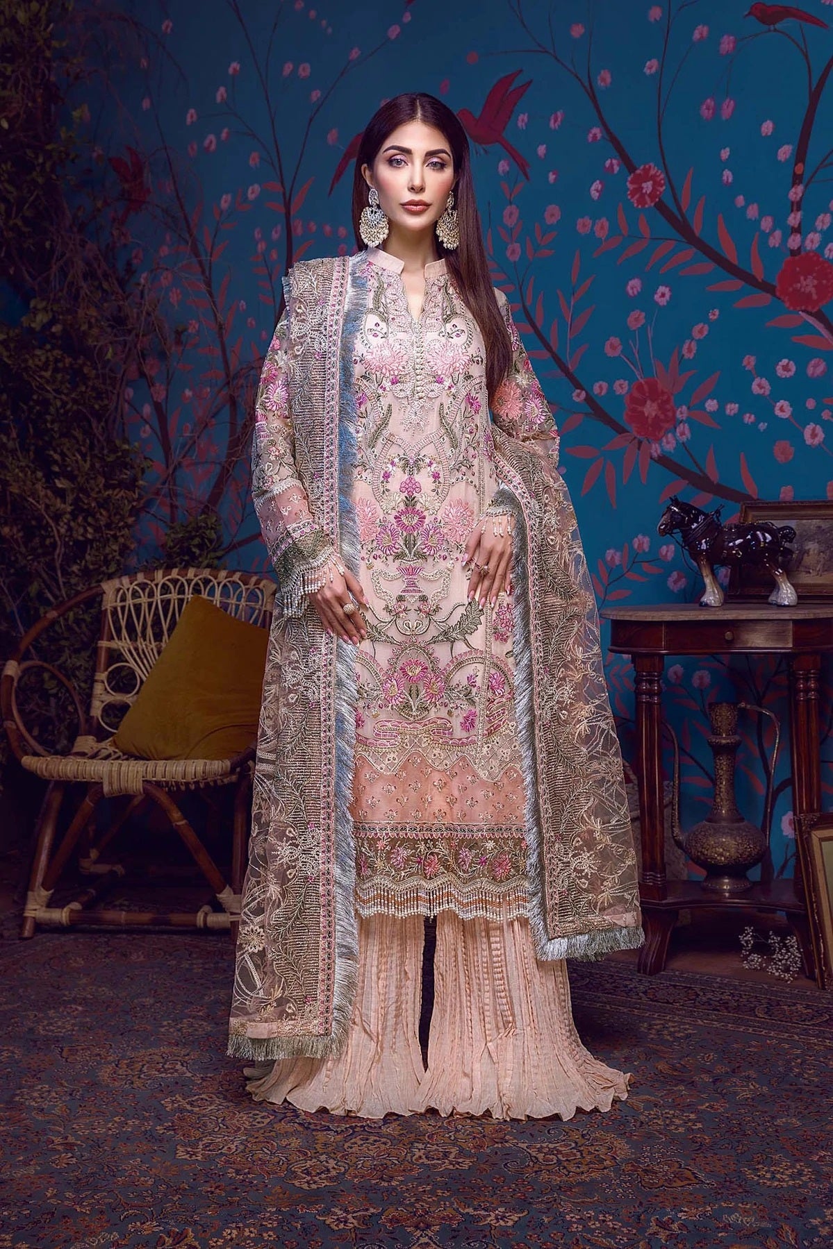 Barroco by Adan’s Libas Chiffon Collection 2021 -100% Original Guaranteed