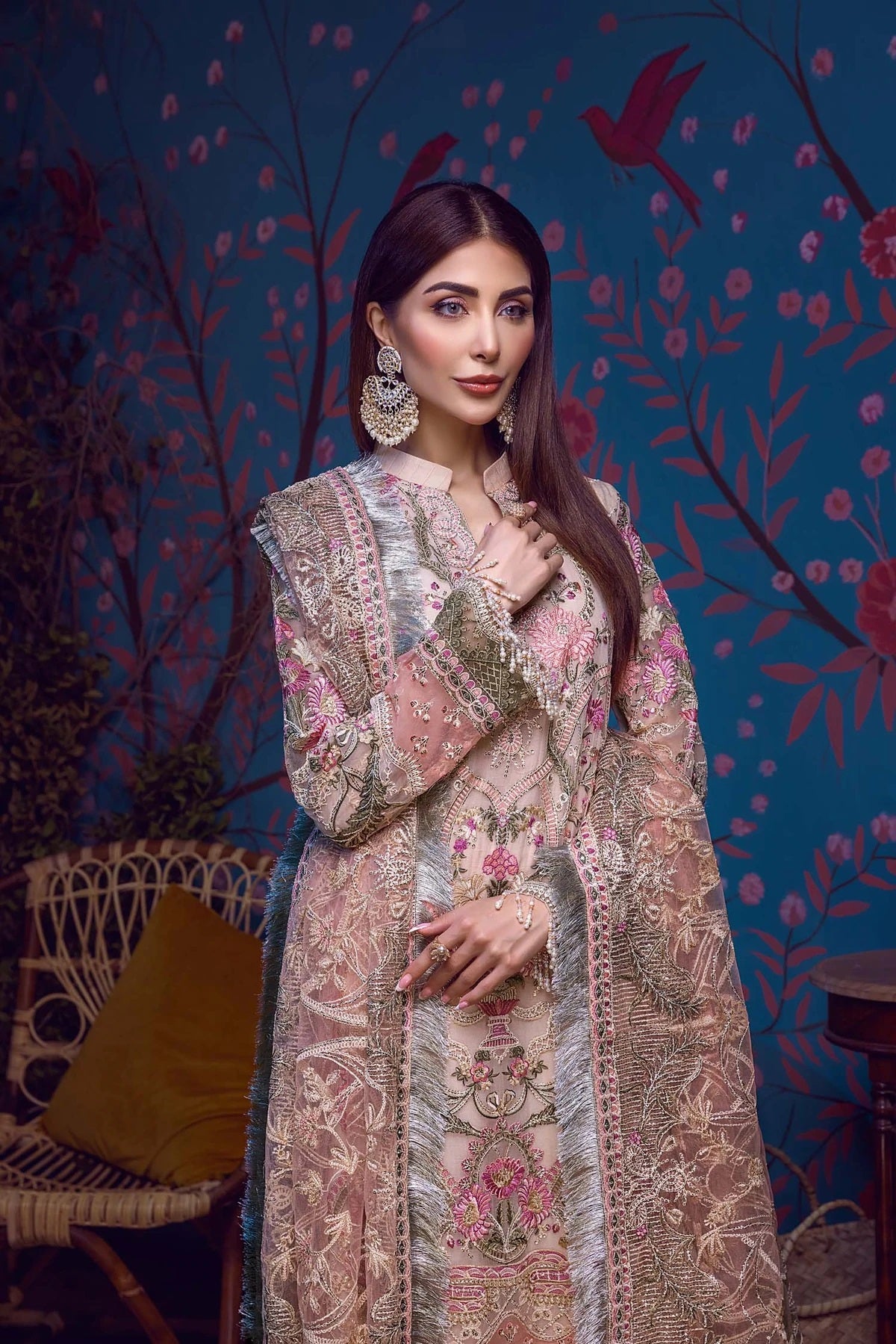 Barroco by Adan’s Libas Chiffon Collection 2021 -100% Original Guaranteed