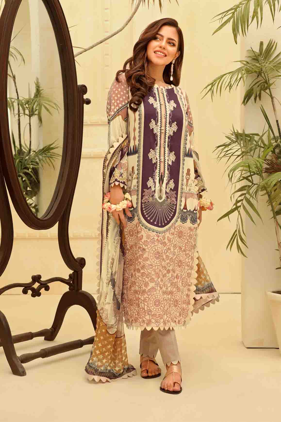 Zara Ali Festivel Embroidered Lawn Collection 2021 -100% Original Guaranteed