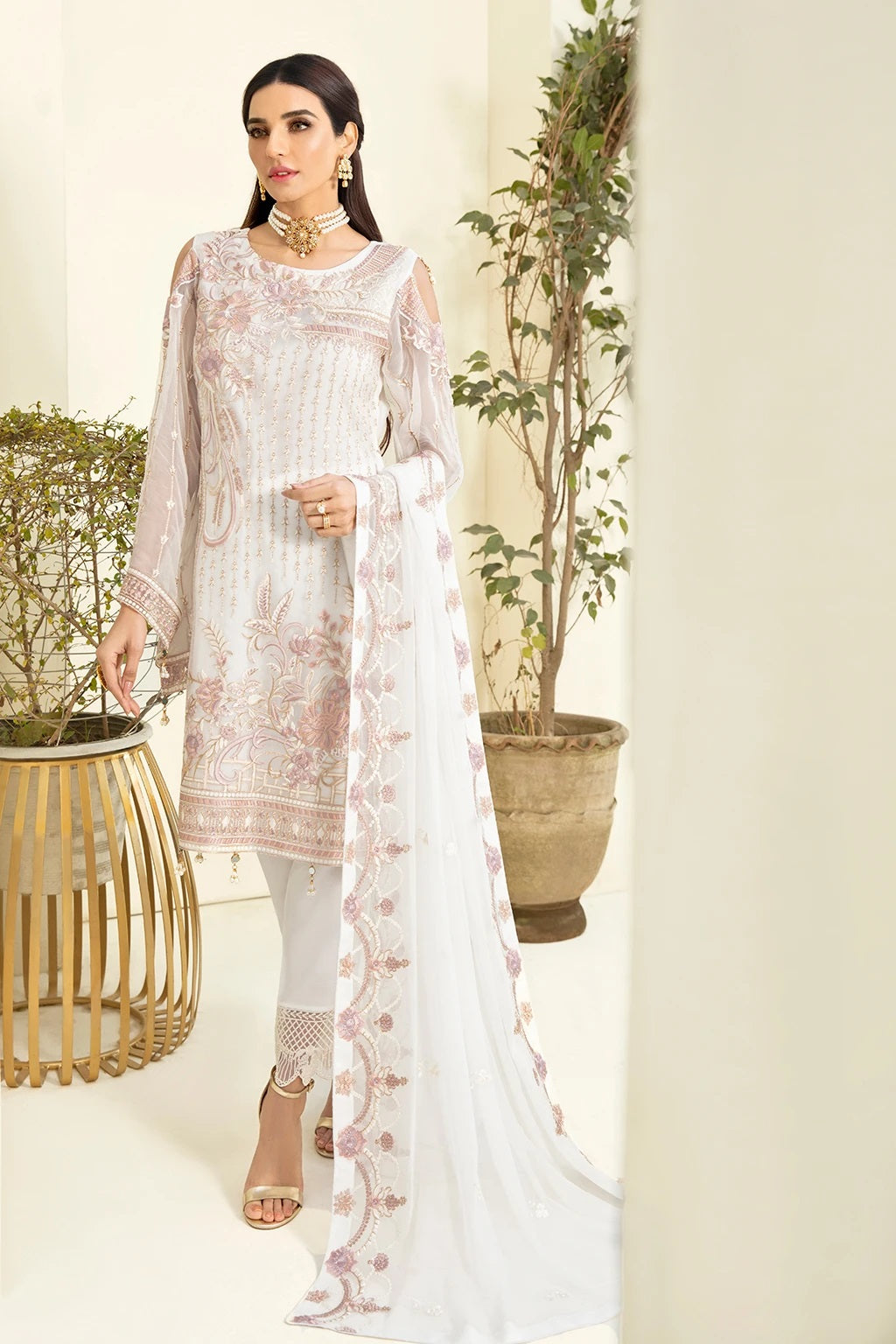 Ramsha Luxury Chiffon Embroidered Collection -100% Original Guaranteed
