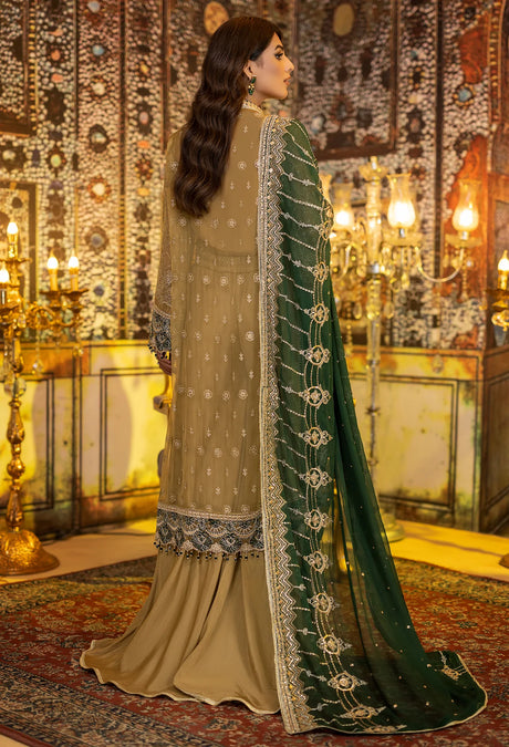 Adan's Libas Ravia Schiffli Embroidered Chiffon Collection
